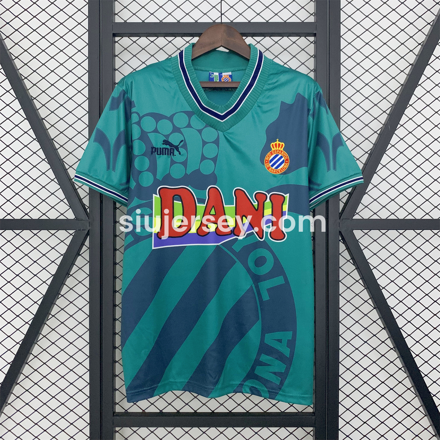 SIUjerseys-Retro RCD Espanyol 1996-97 Away Jersey