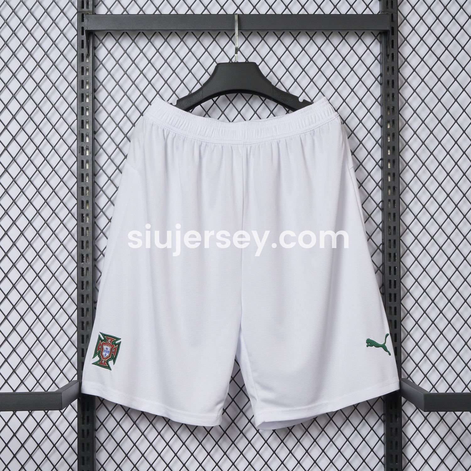 SIUjerseys-Portugal 25-26 Away White Shorts - Fans Version