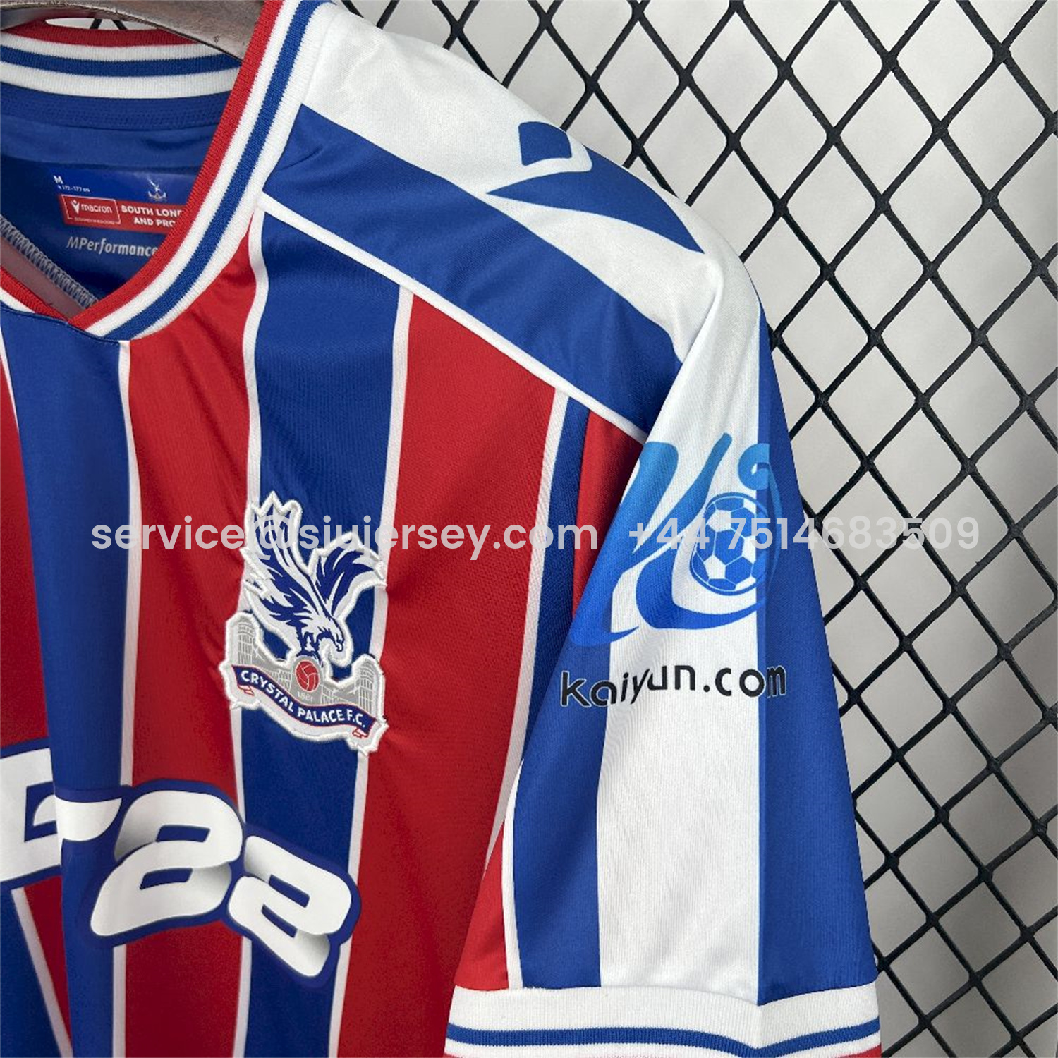 SIUjerseys-Crystal Palace 25-26 Home Jersey - Fans Version