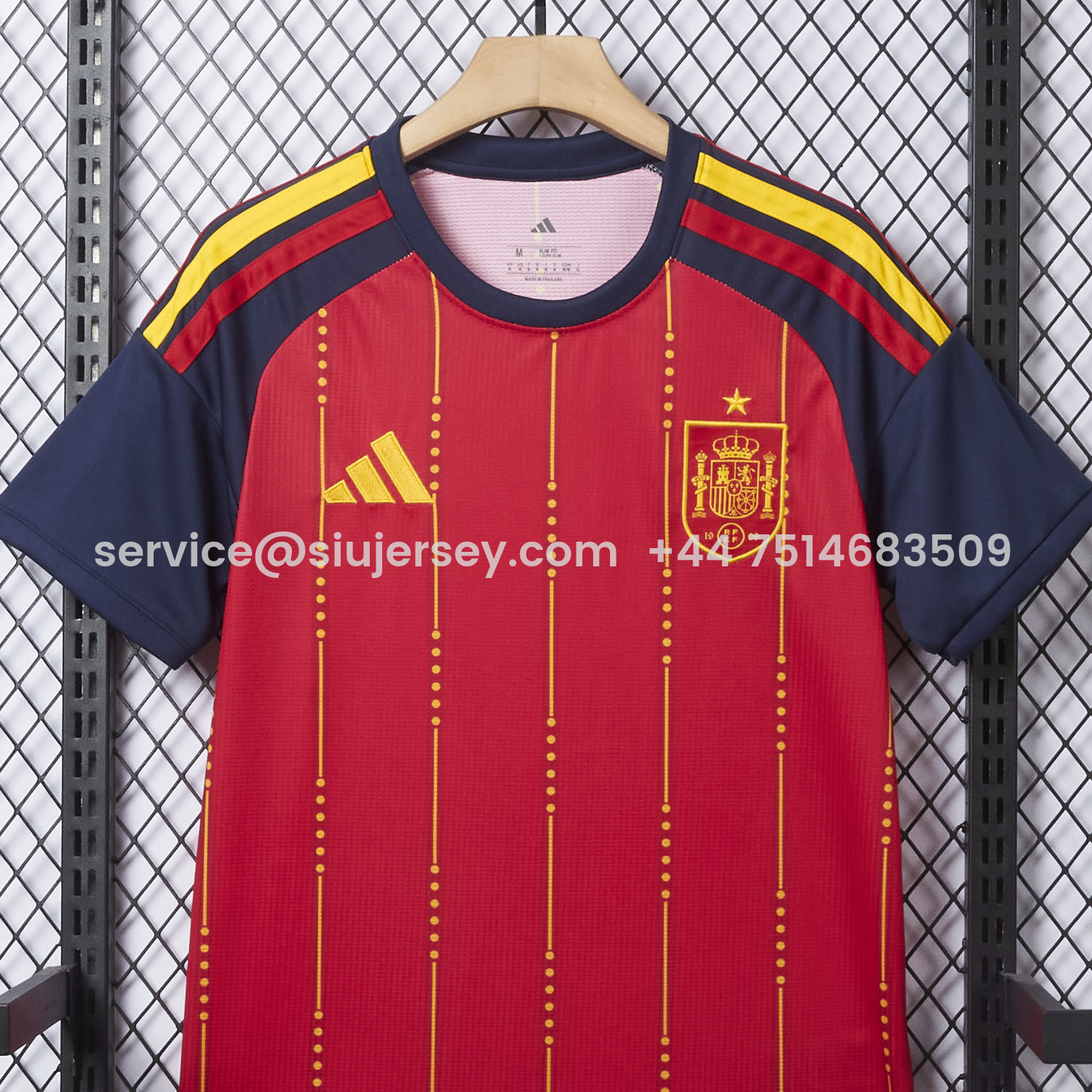 SIUjerseys-Spain 2026 Home Red Jersey (Leaked Version) - Fans Version