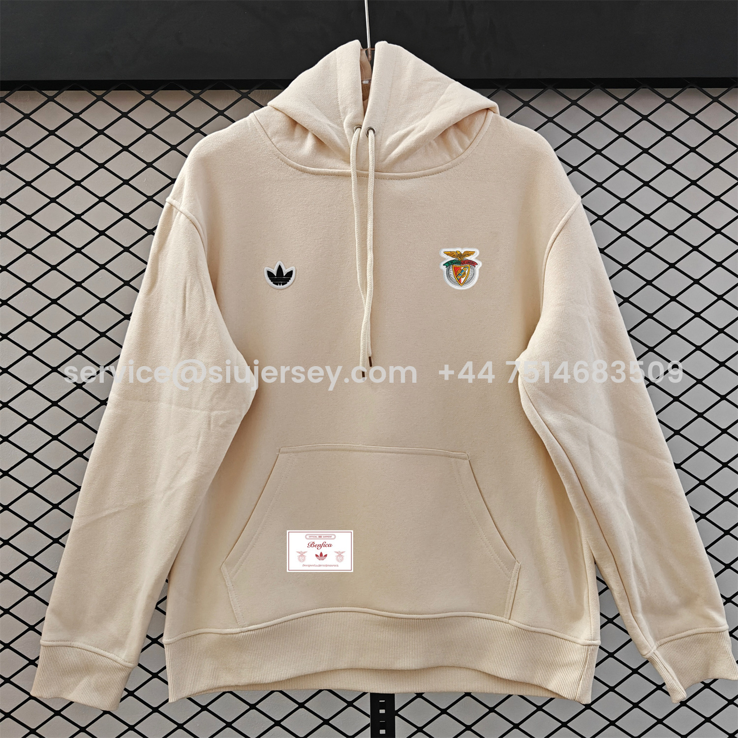 SIUjerseys-Benfica 25-26 Originals Terrace Icon Unisex Pullover Hoodie
