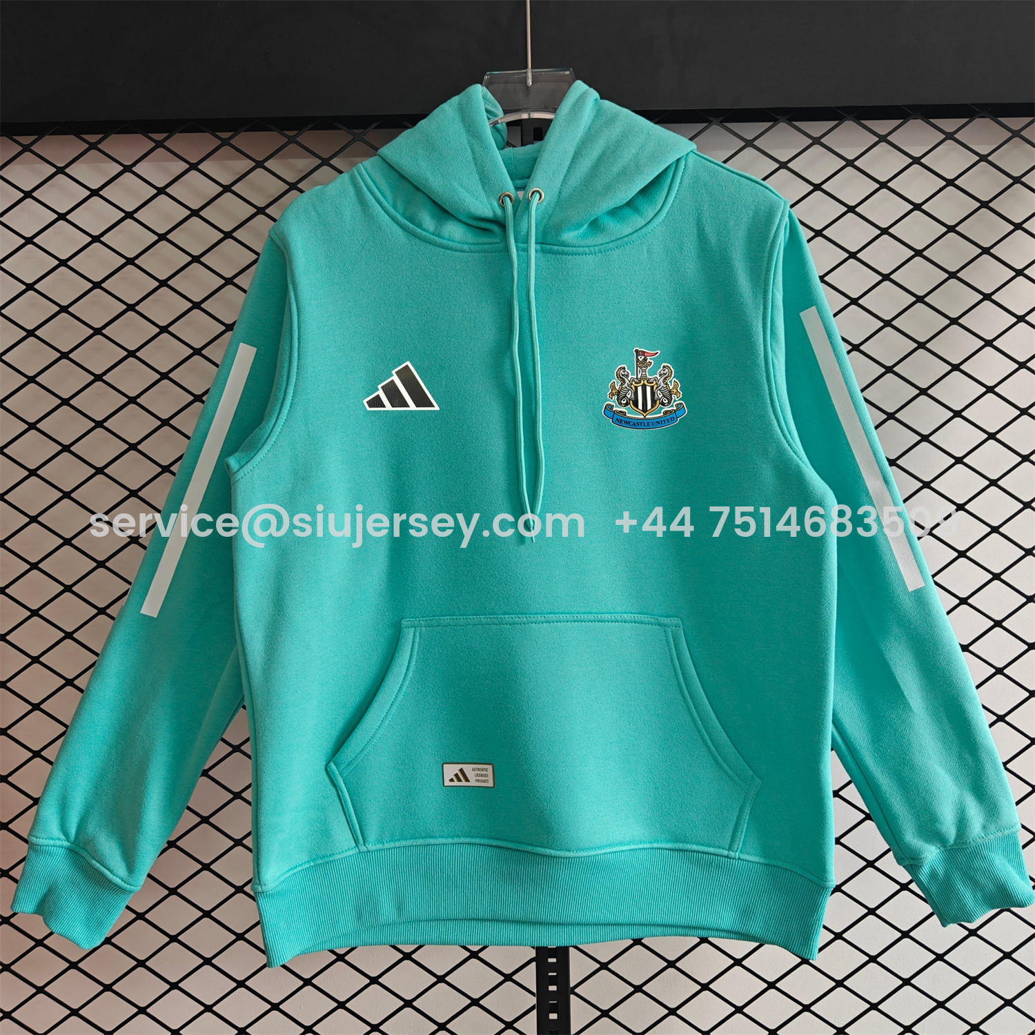 SIUjerseys-Newcastle United 25-26 Home Unisex Pullover Hoodie