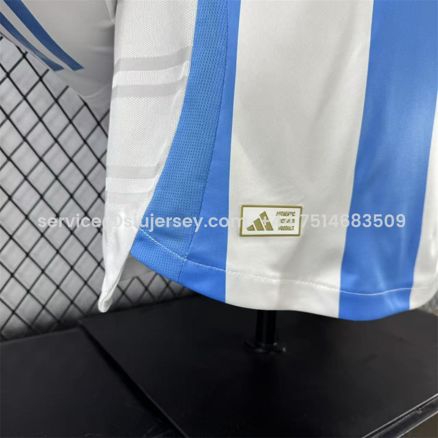 SIUjerseys-Argentina 2024 Home Long Sleeves Jersey - Player Version