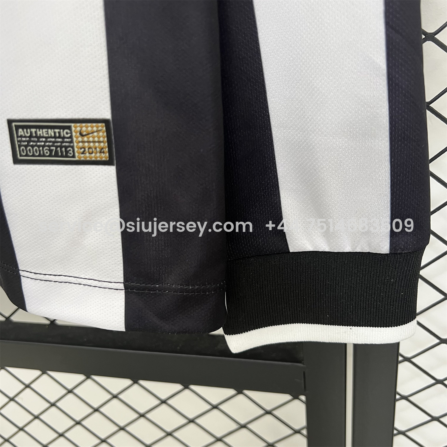 SIUjerseys-Retro Juventus 2014-15 Home Long Sleeves Jersey