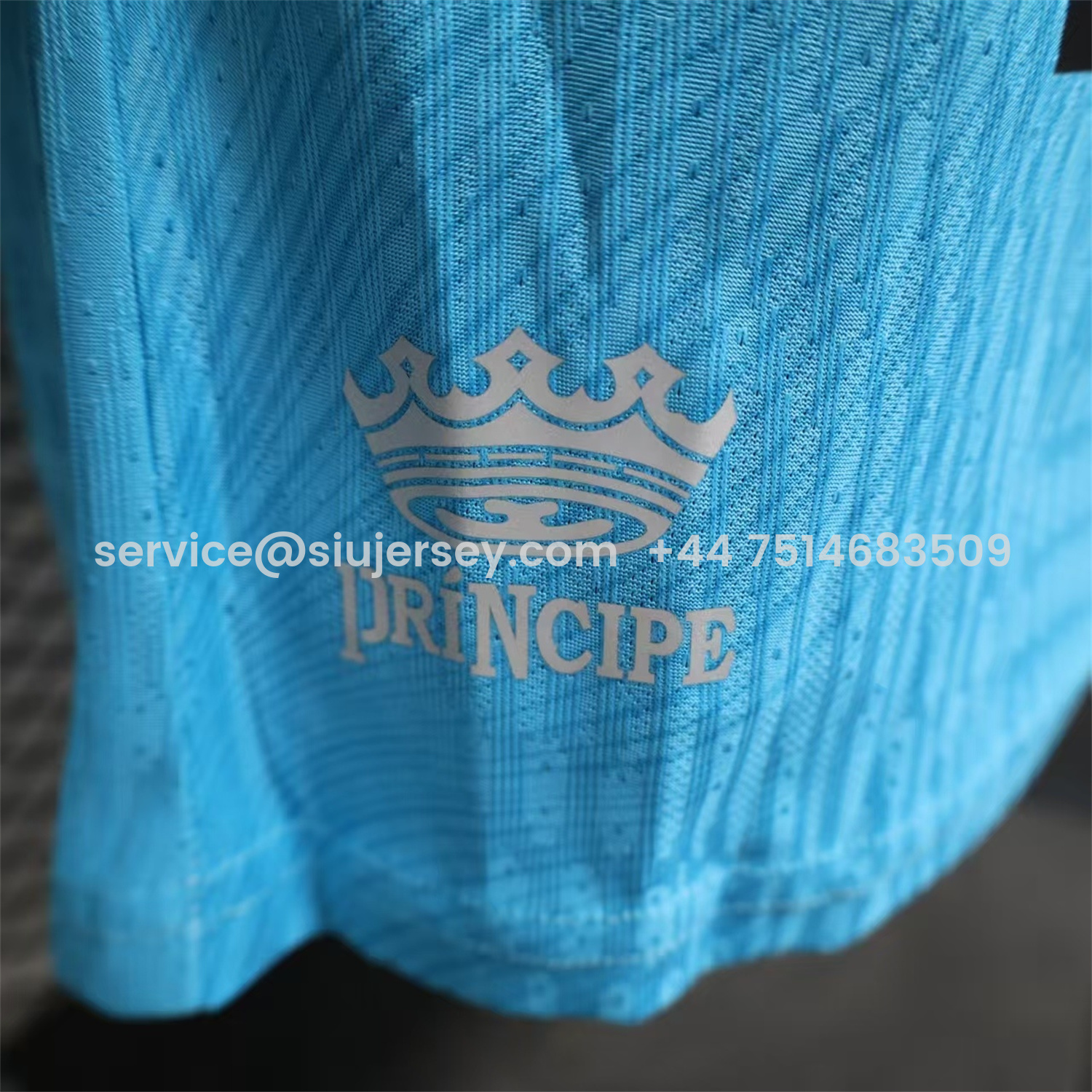 SIUjerseys-Santos 25-26 Third Blue Jersey - Play Version