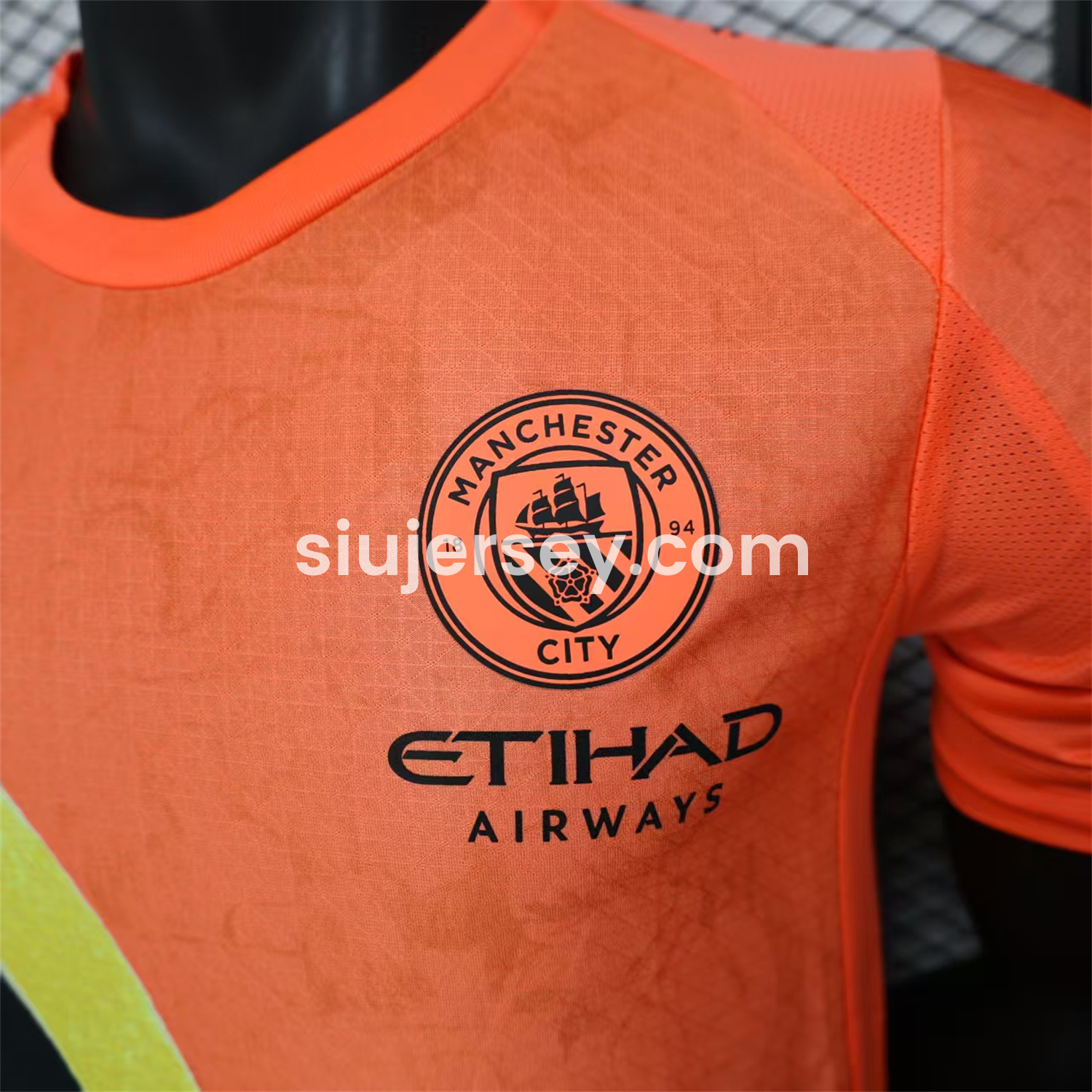 SIUjerseys-Manchester City 25-26 Orange Special Jersey - Player Version