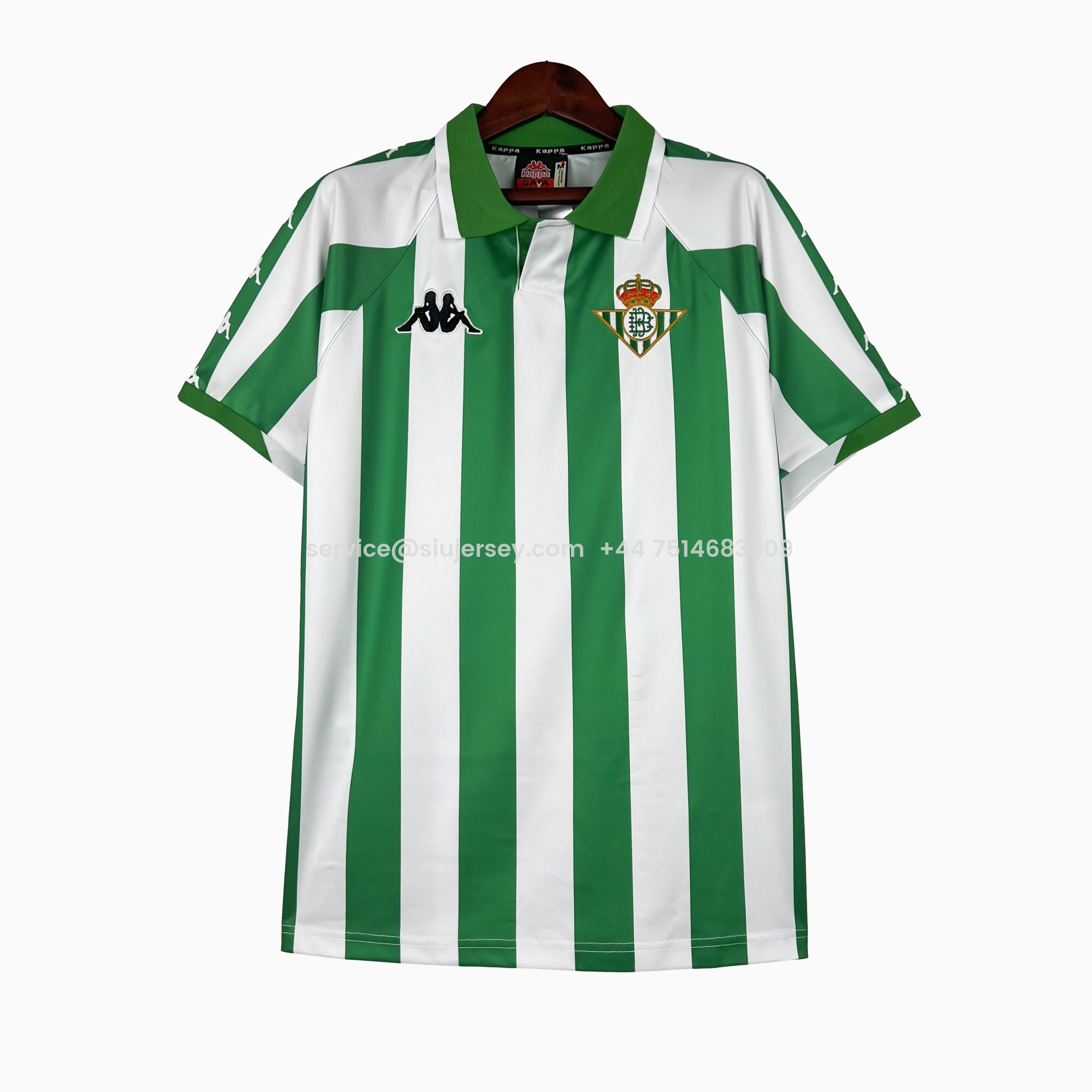 SIUjerseys-Retro Real Betis 2000-01 Home Stadium Jersey
