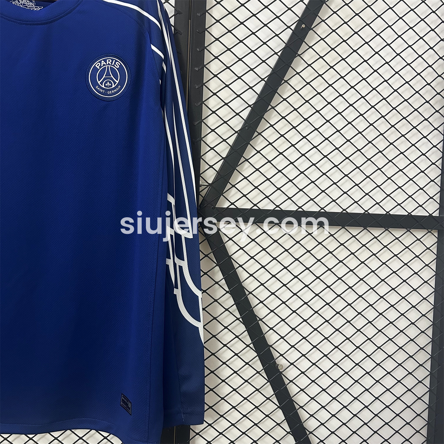 SIUjerseys-Paris Saint-Germain PSG 24-25 Fourth Unsponsored Long Sleeves Jersey - Fans Version