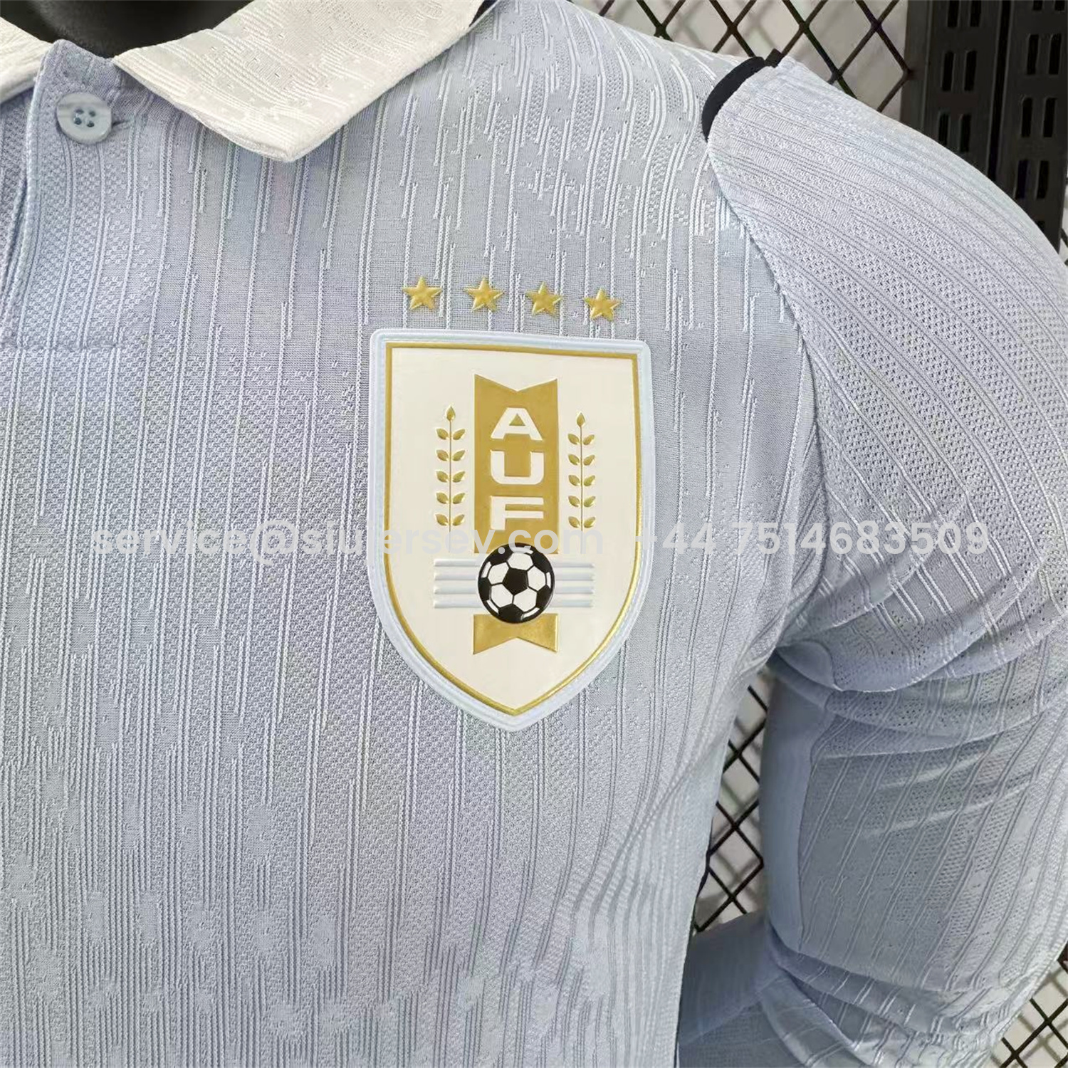 SIUjerseys-Uruguay 2026 Home Long Sleeves Jersey - Player Version