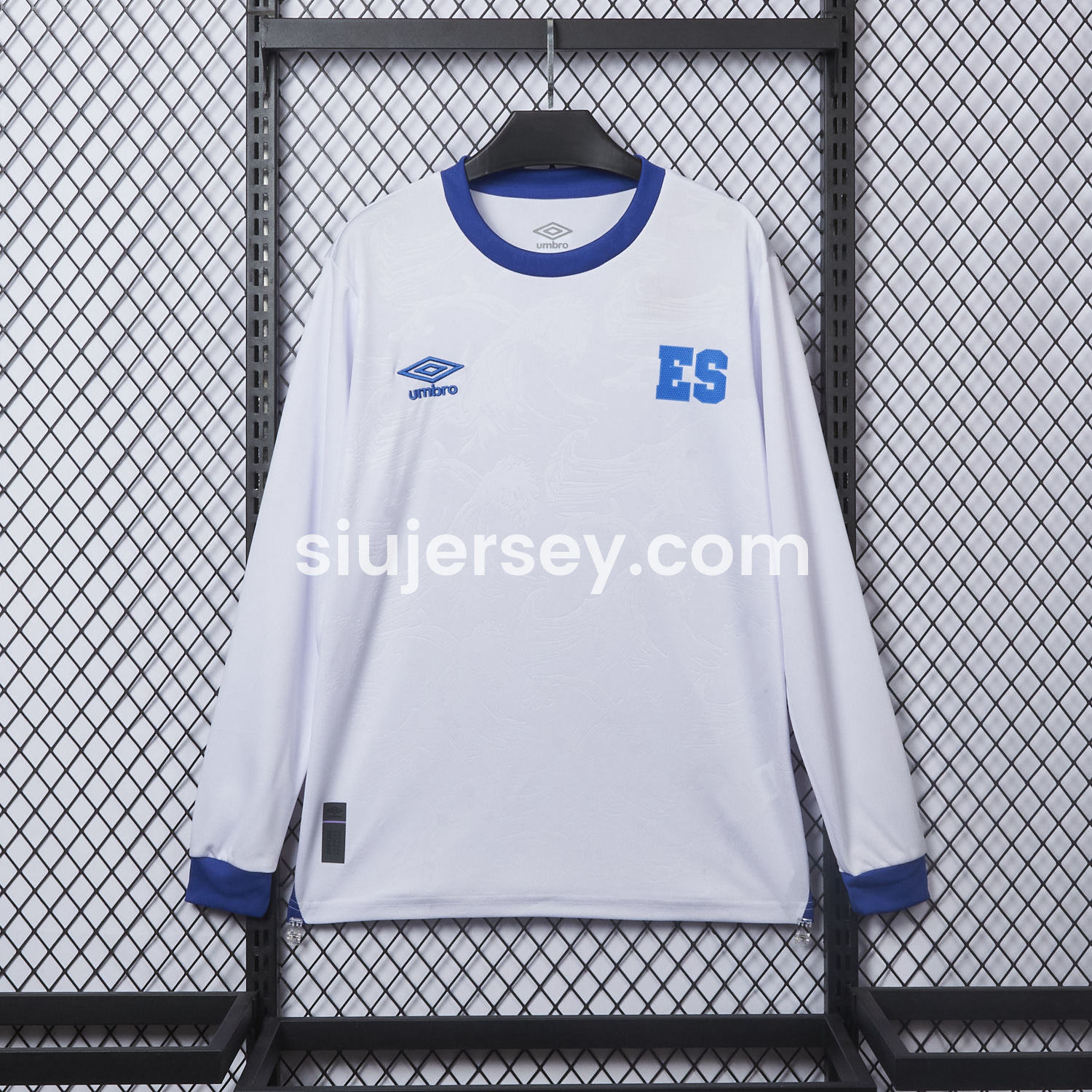 SIUjerseys-El Salvador 2025-26 Away Long Sleeve Jersey - Fans Version