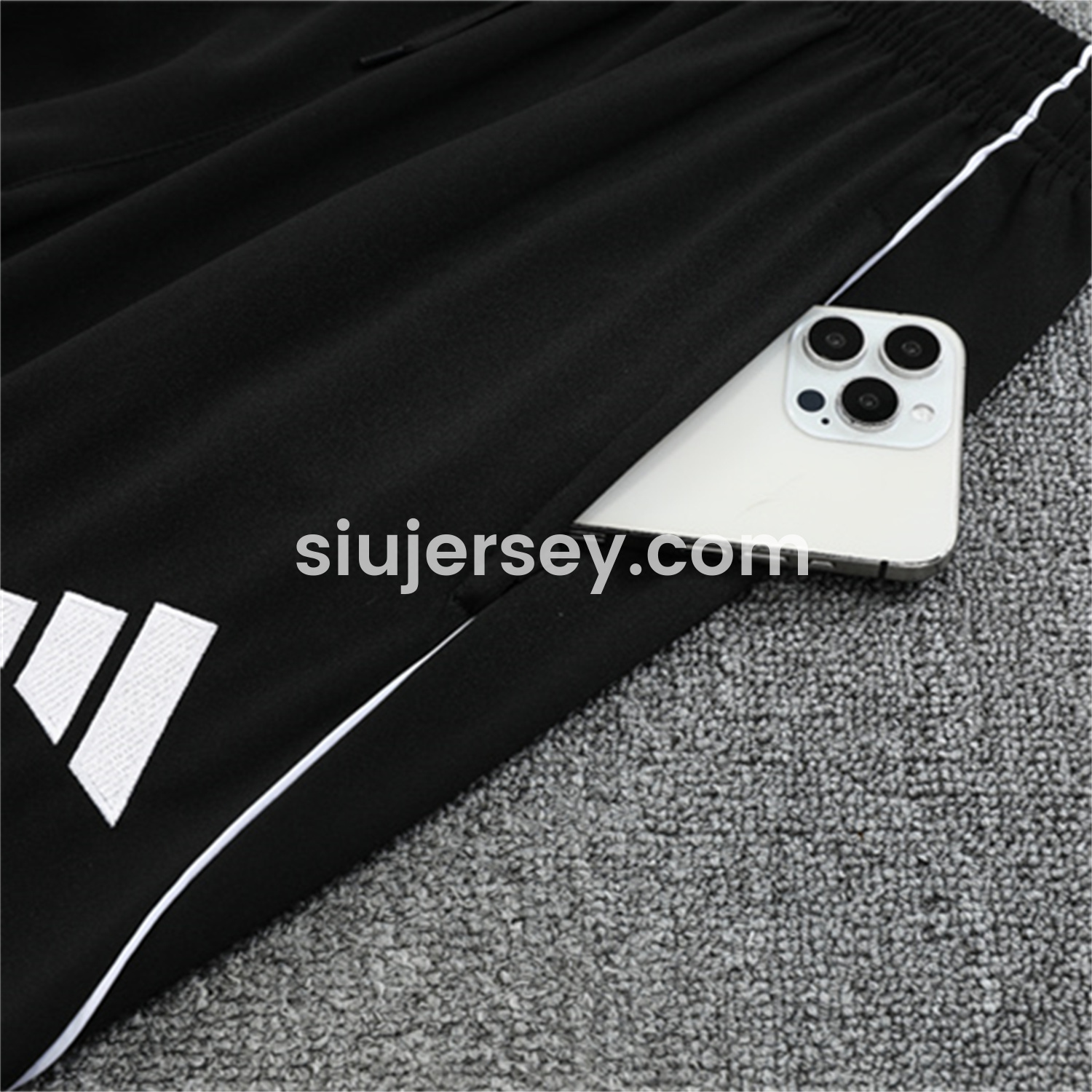 SIUjerseys-INT M.A.M 25-26 Kid Long Sleeves Training Set - White Top & Black Pants