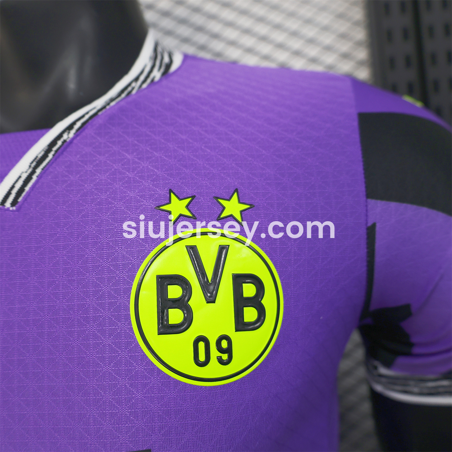 SIUjerseys-Dortmund 24-25 Purple Goalkeeper Special Edition Jersey - Player Version
