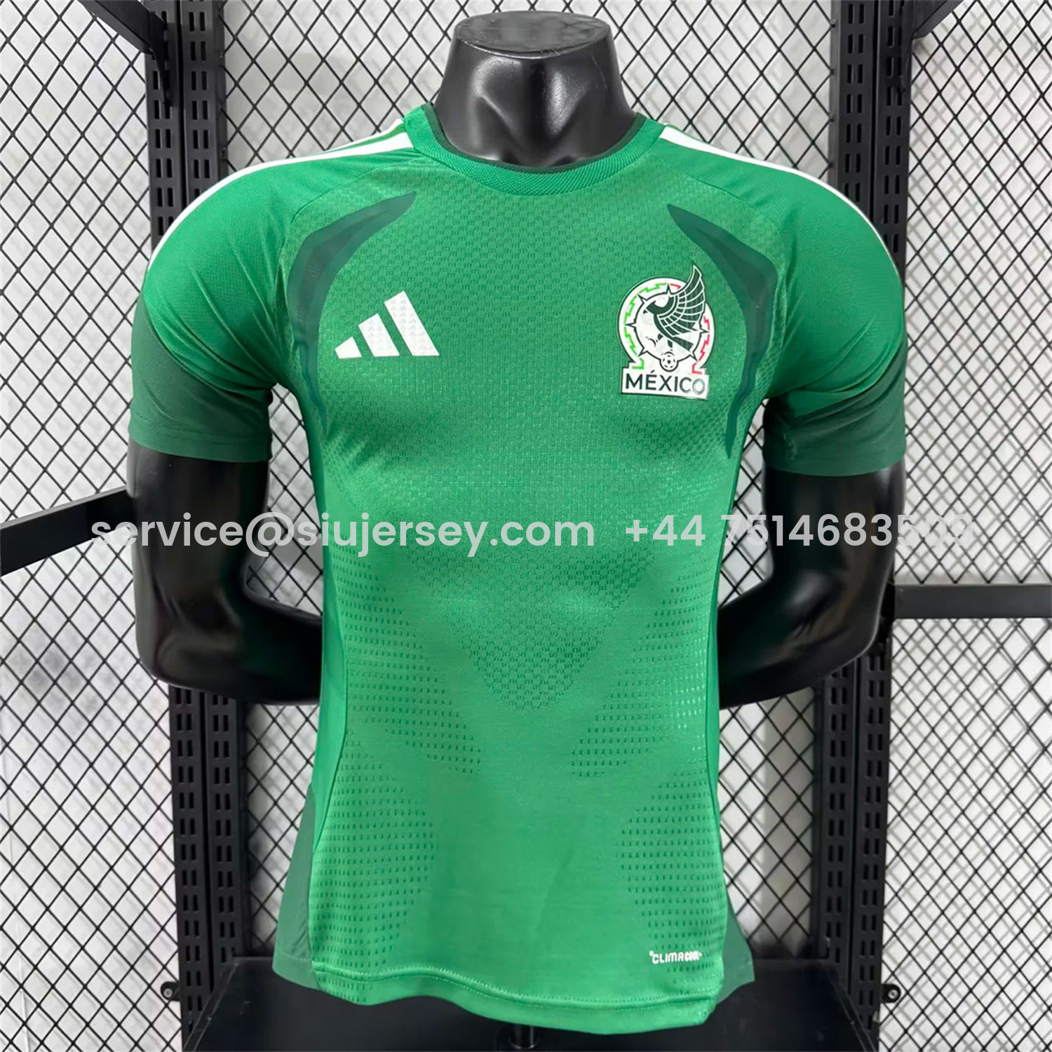 SIUjerseys-Mexico 2026 Green Pre-Match Training Jersey - Player Version