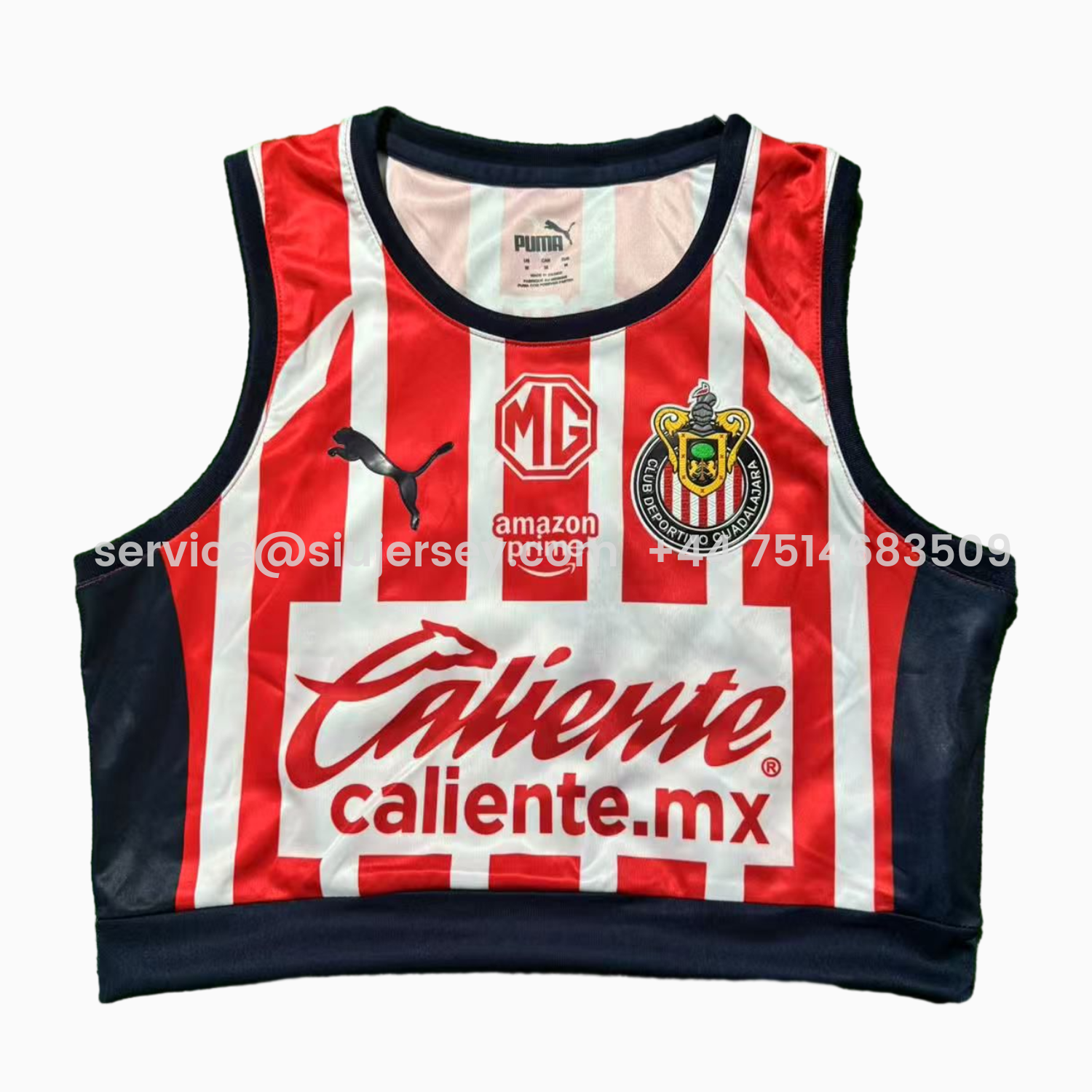 SIUjerseys-Women's Chivas de Guadalajara 25-26 Home Yoga Vest