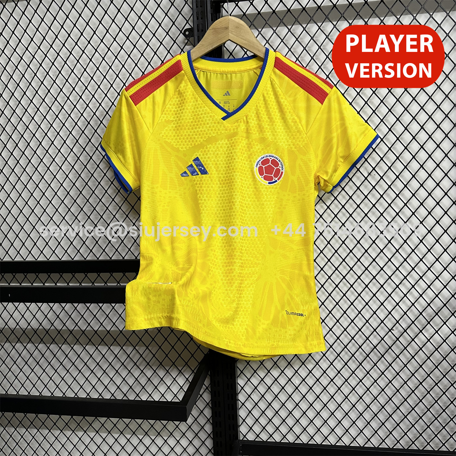 SIUjerseys-Women's Colombia 2026 Home Jersey (Leaked Version) - Player Version