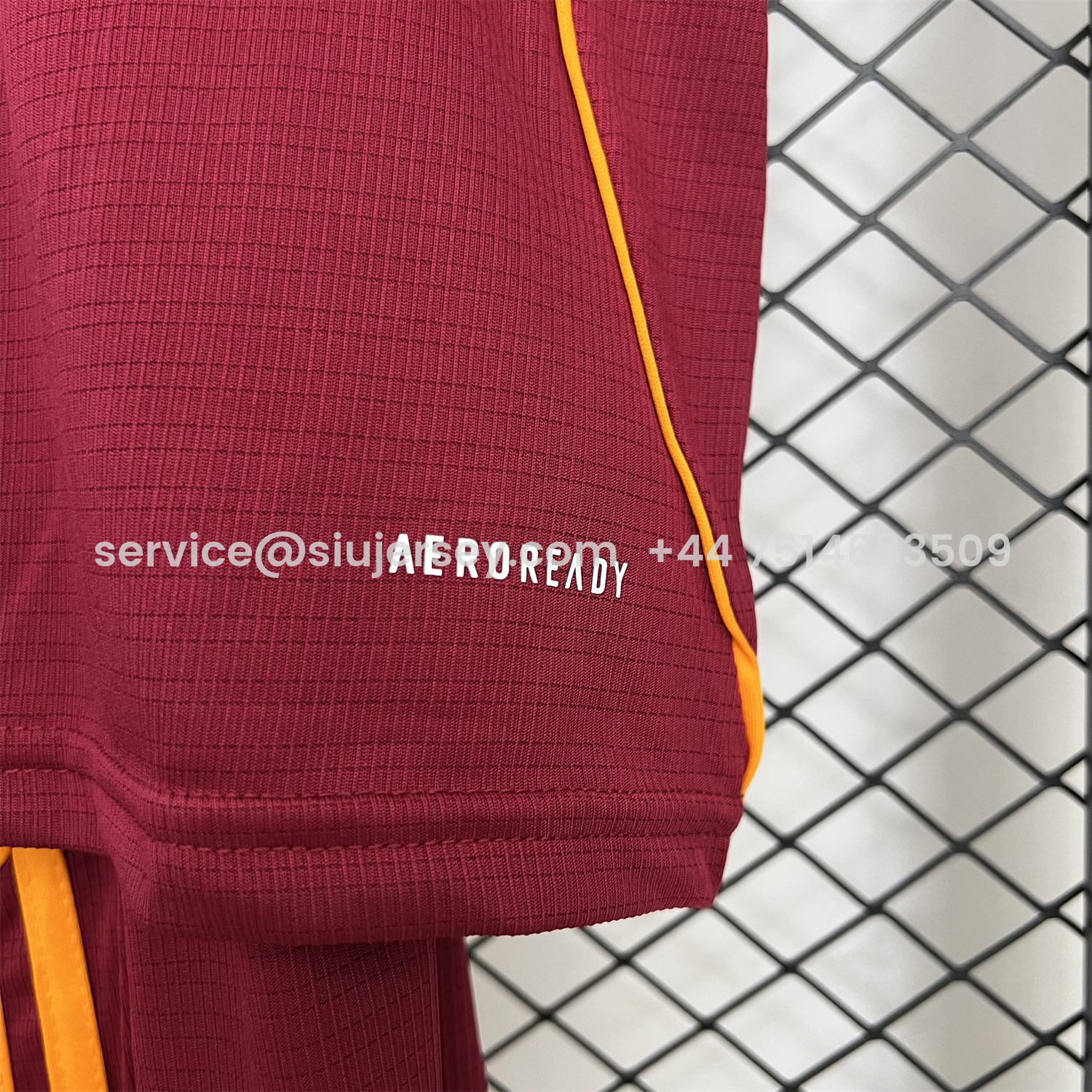 SIUjerseys-AS Roma 25-26 Home Unsponsored Kids Kit