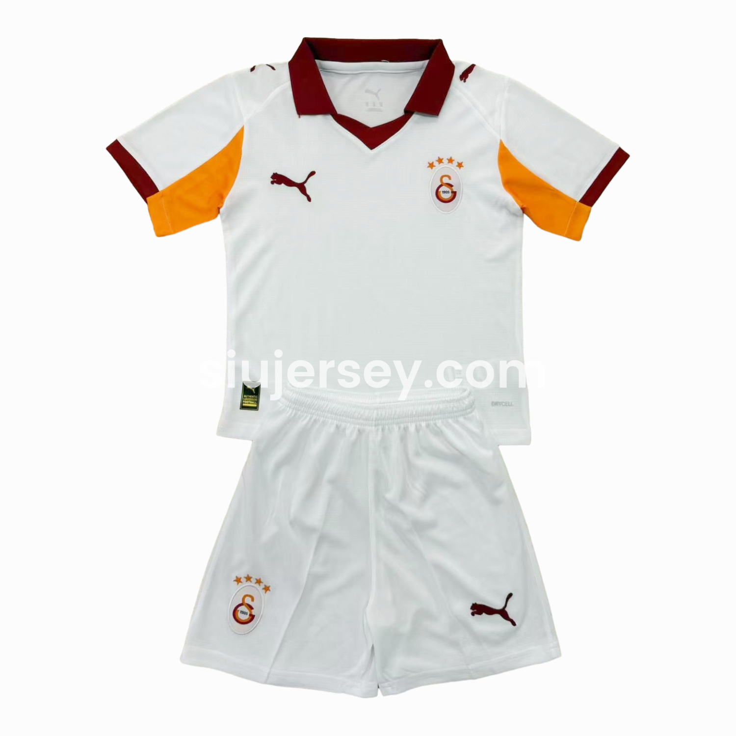 SIUjerseys-Galatasaray 25-26 Away Unsponsored Men's Adult Jersey Set - Fans Version