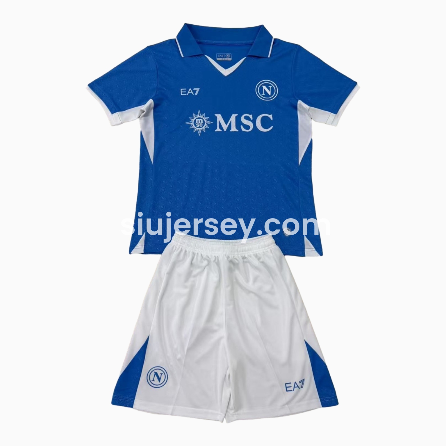 SIUjerseys-Napoli 24-25 Home Kids Kit