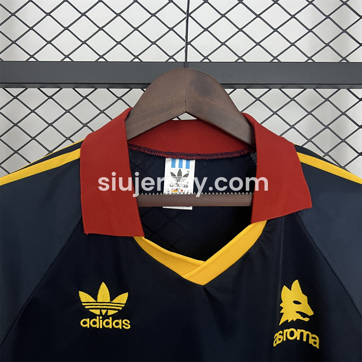 SIUjerseys-Retro Roma 1991-92 Third Jersey