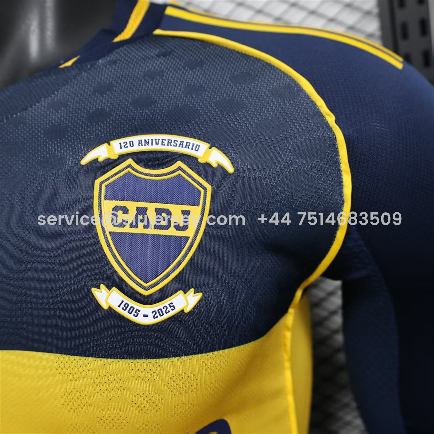 SIUjerseys-Boca Juniors 25-26 Home Long Sleeves Jersey - Player Version