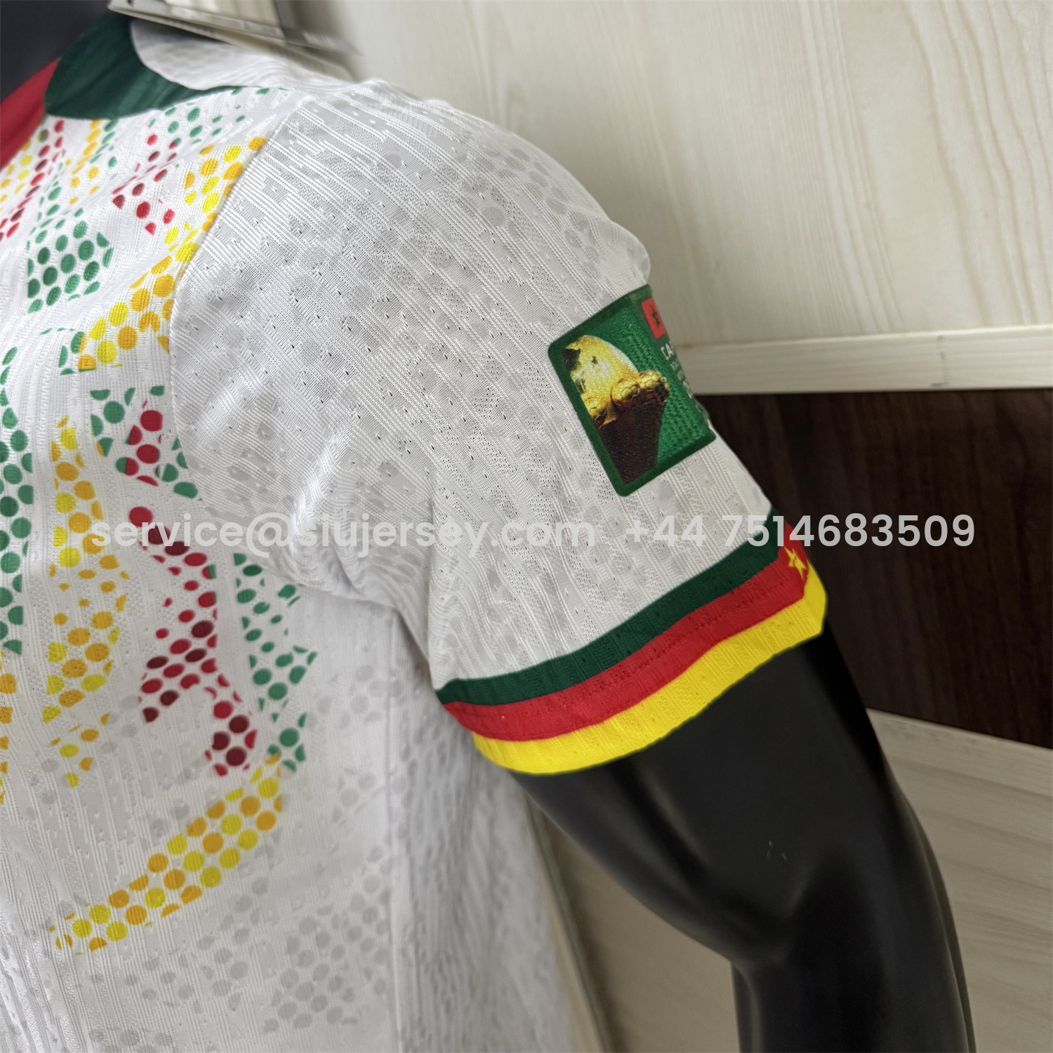 SIUjerseys-Cameroon 2026 Away White Jersey - Player Version