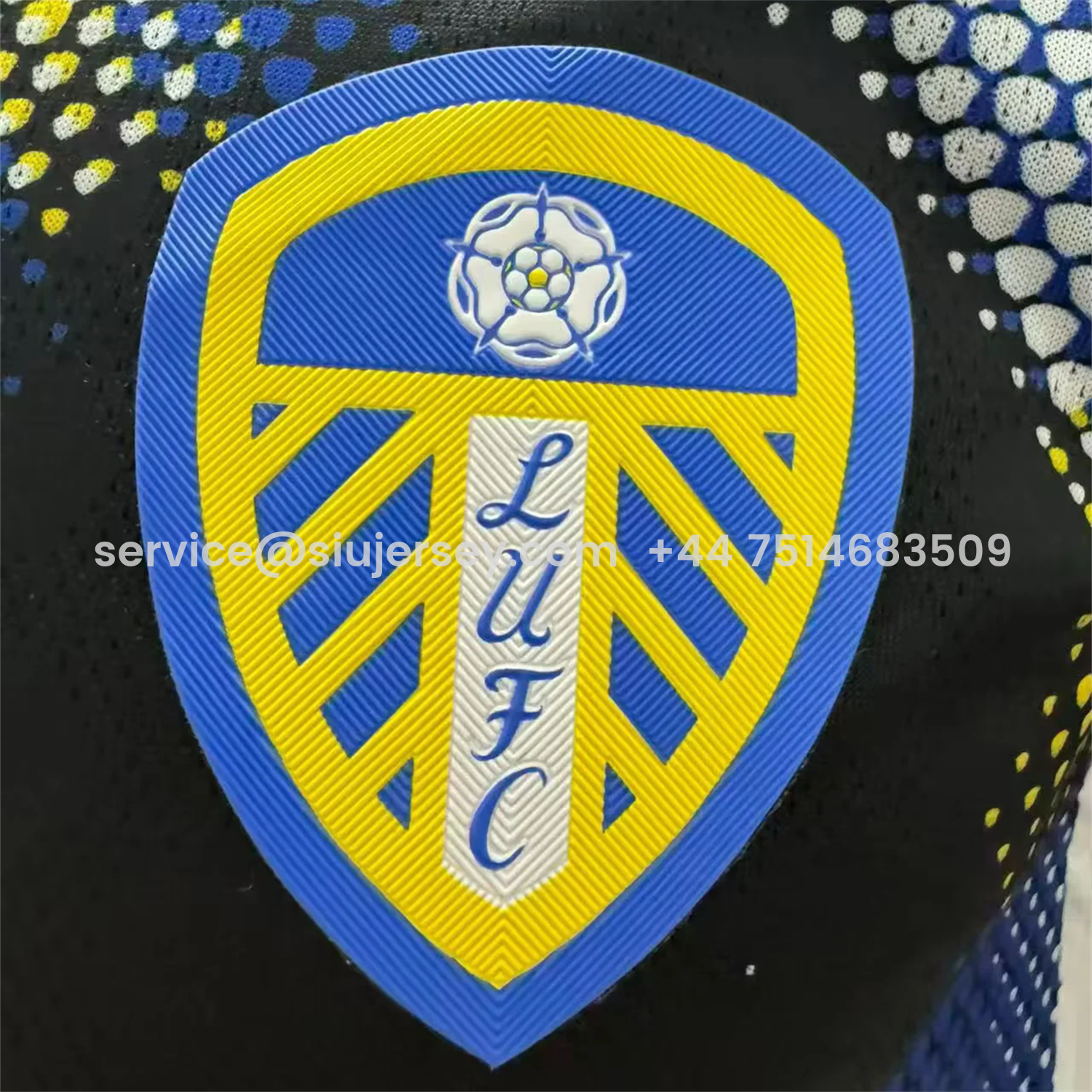 SIUjerseys-Leeds United 25-26 Third Black Jersey - Player Version