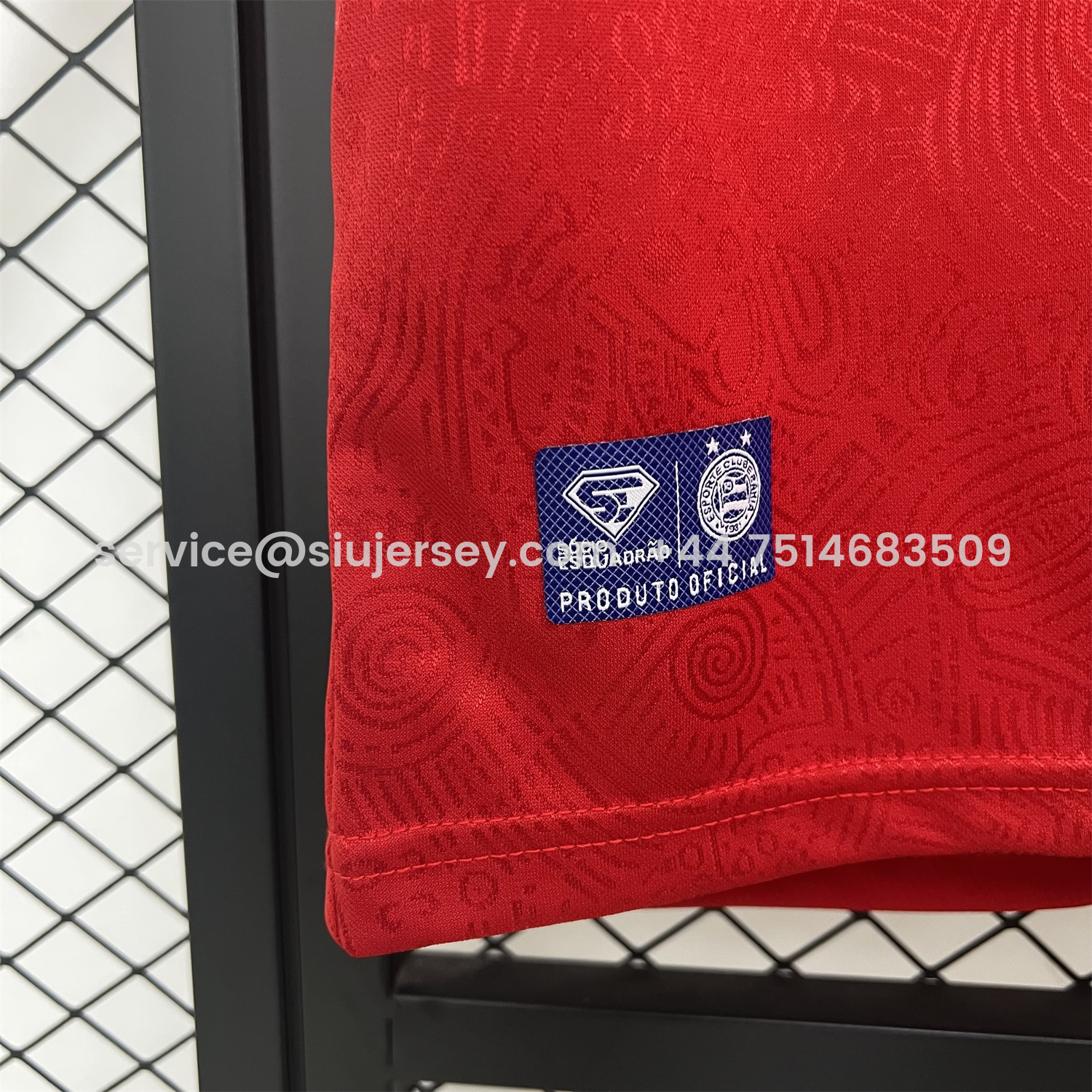 SIUjerseys-Bahia 25-26 Goalkeeper Red Jersey - Fans Version