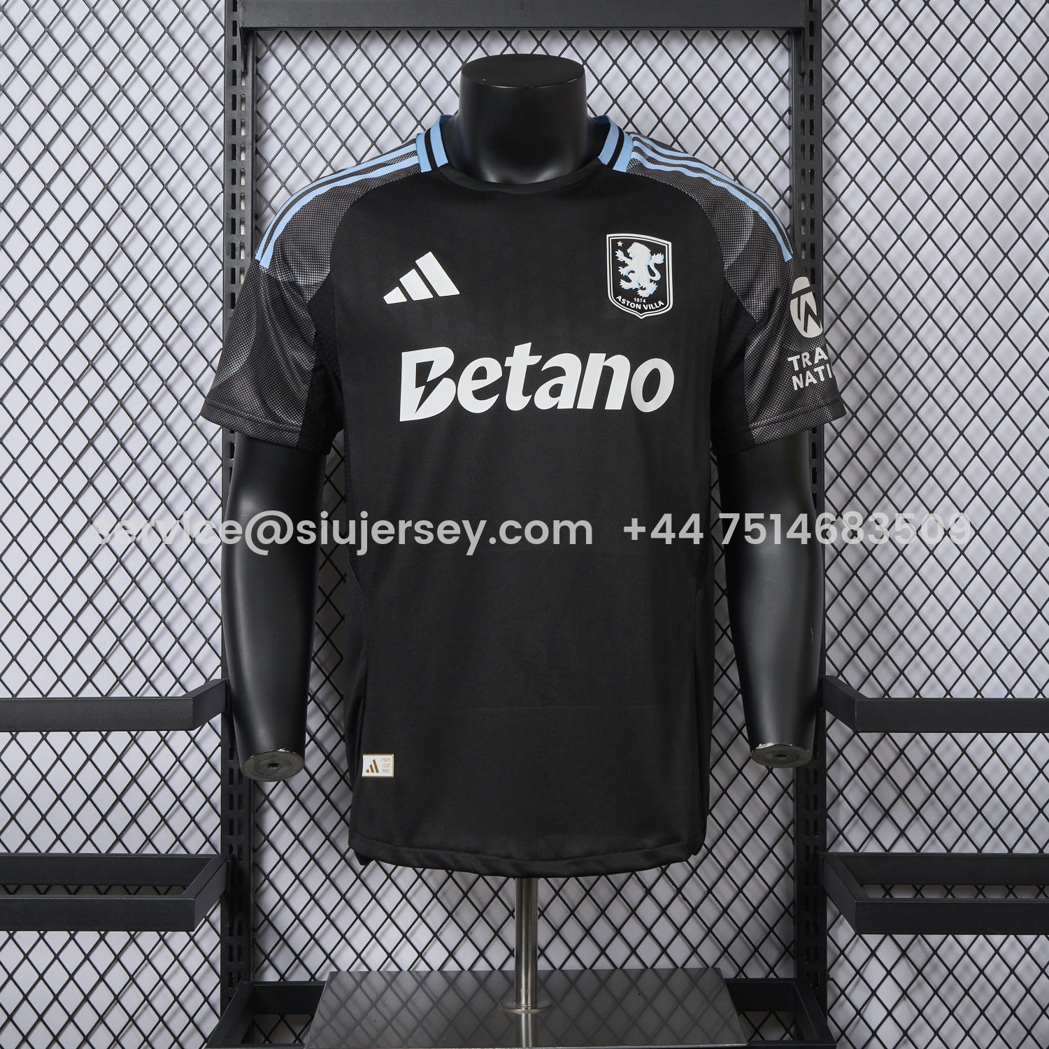 SIUjerseys-Aston Villa 25-26 Away Jersey - Player Version