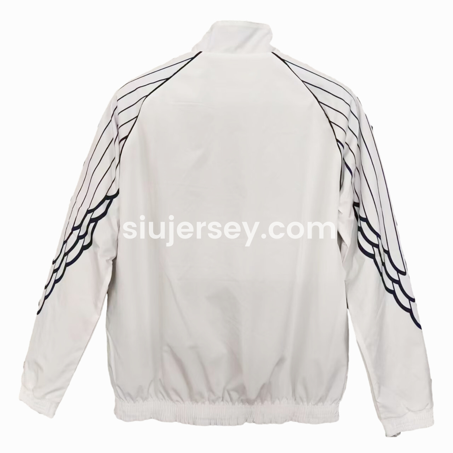 SIUjerseys-Paris Saint-Germain PSG 24-25 Wings Double Sided Reversible Windbreaker - White & Blue