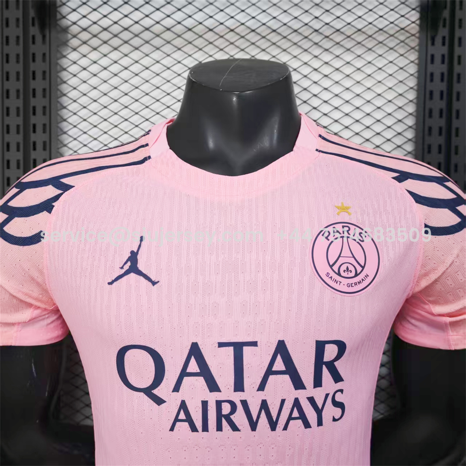 SIUjerseys-Paris Saint-Germain PSG 25-26 Pink Special Jersey - Player Version
