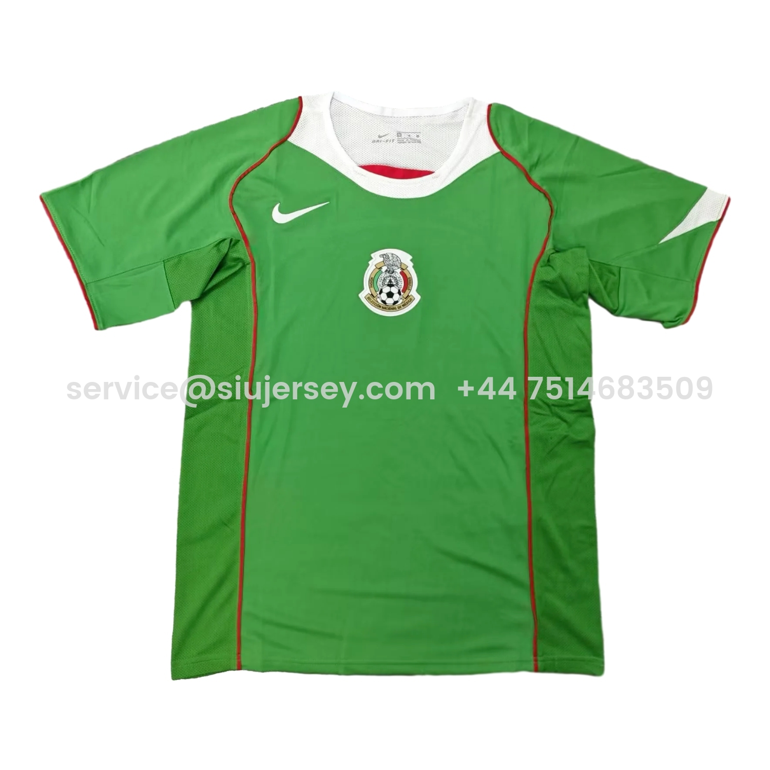 SIUjerseys-Retro Mexico 2004-05 Home Jersey