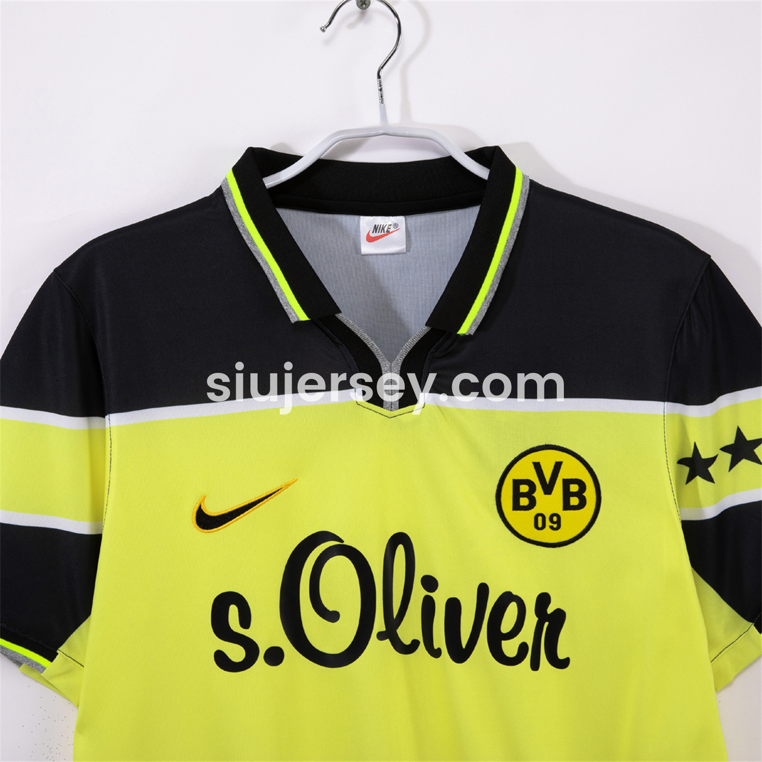 SIUjerseys-Retro Dortmund 1997-98 Home Jersey