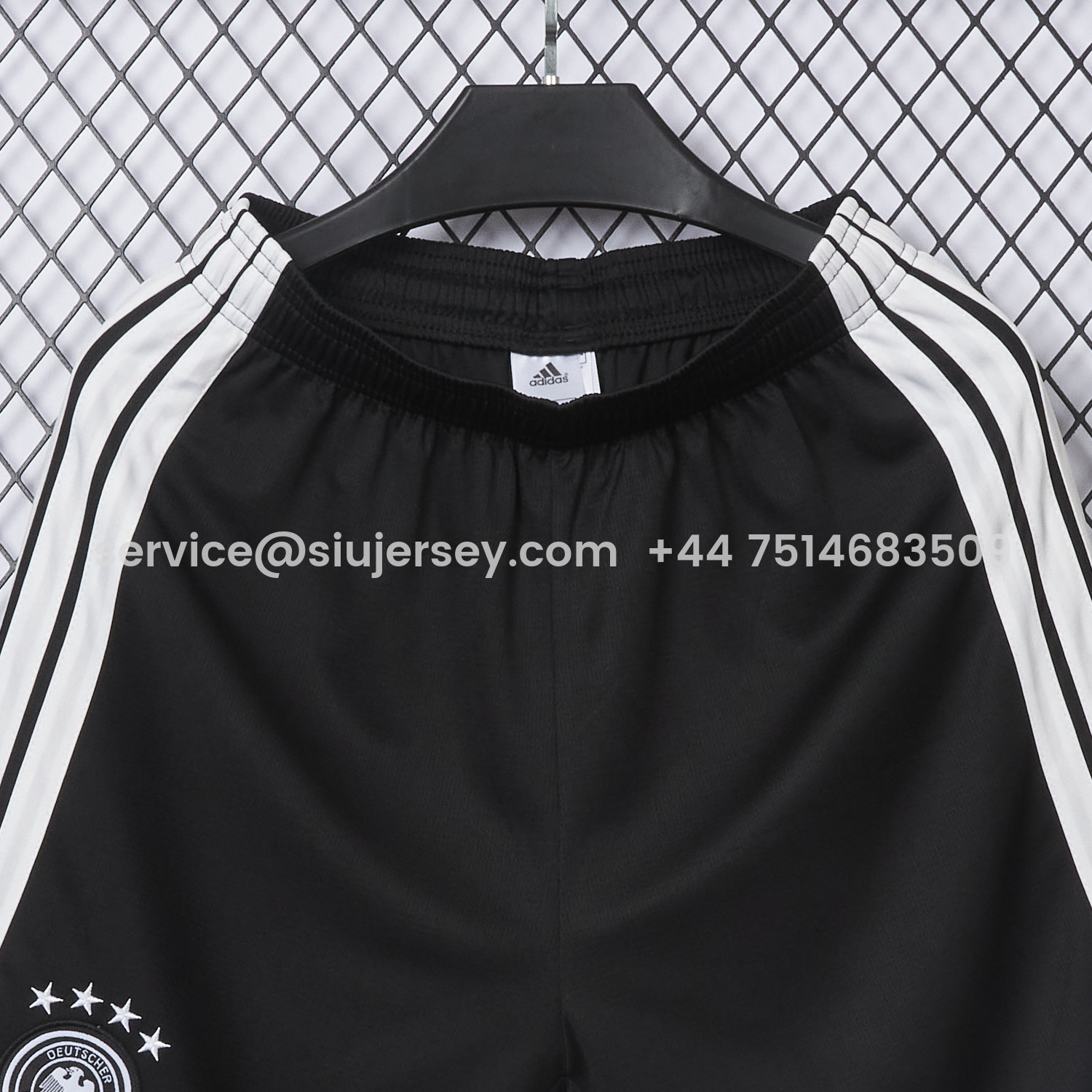 SIUjerseys-Germany 2026 Home Black Shorts - Fans Version