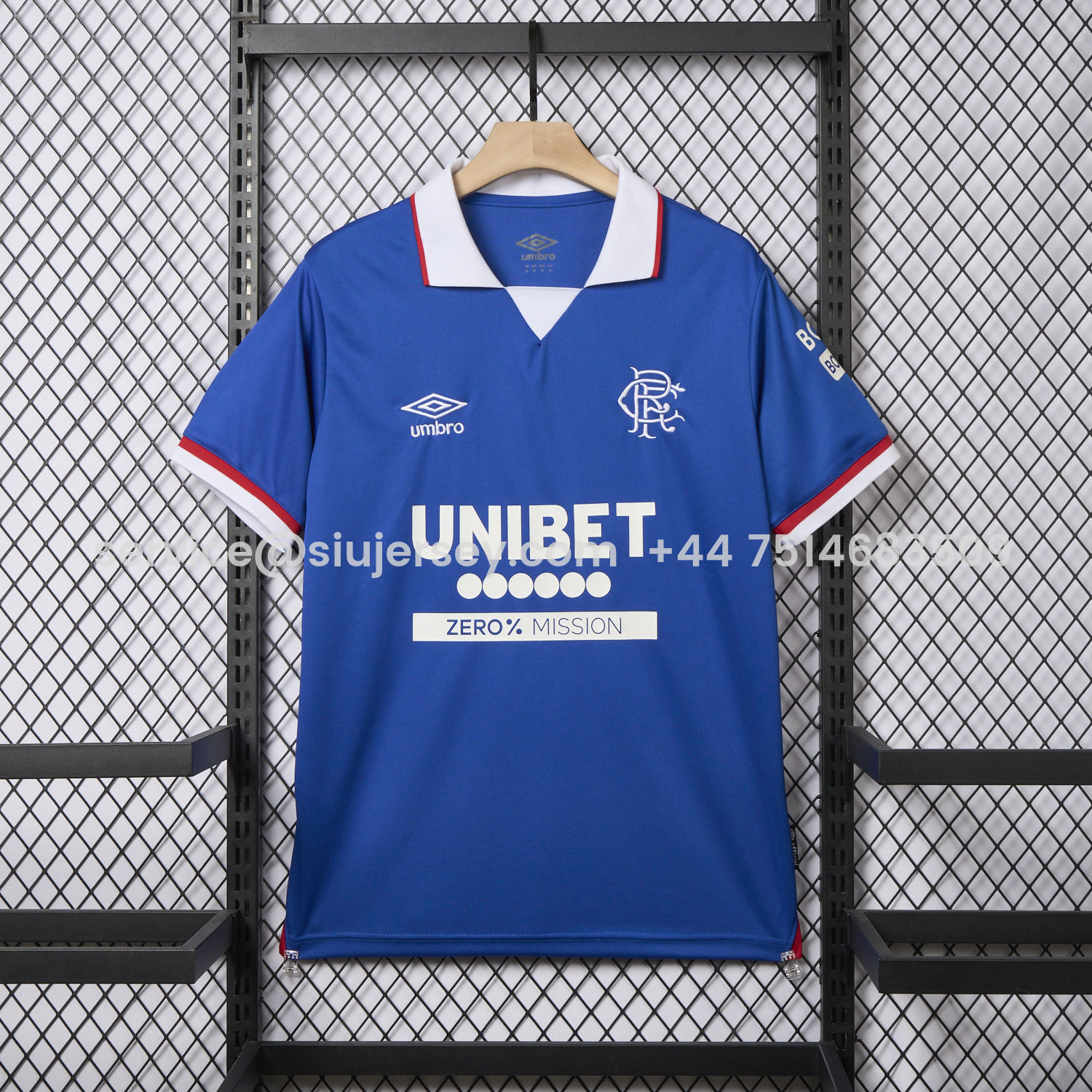 SIUjerseys-Glasgow Rangers 25-26 Home Jersey - Fans Version