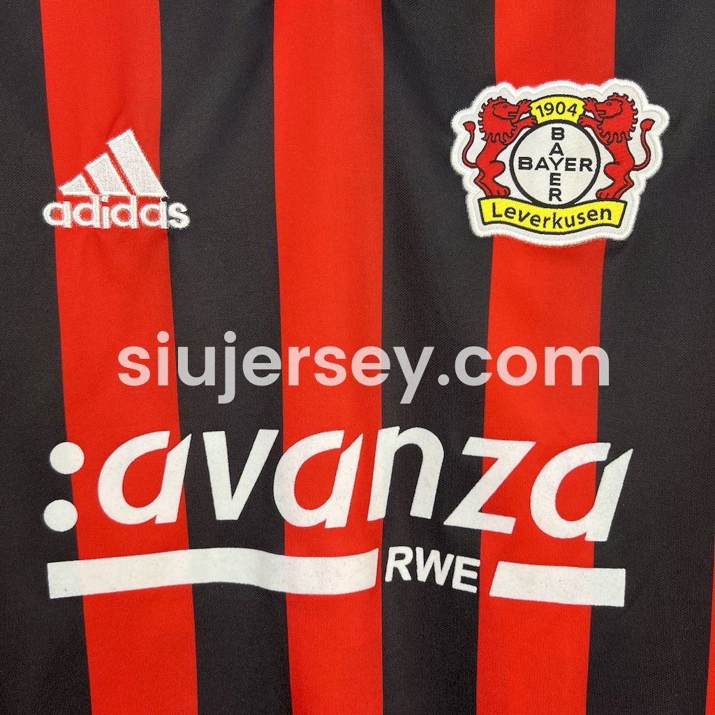 SIUjerseys-Retro Bayer 04 Leverkusen 2000-01 Home Jersey