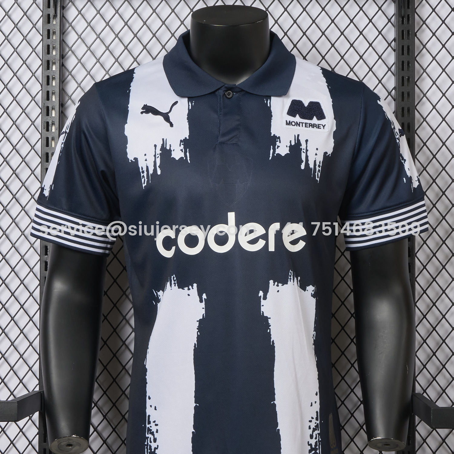 SIUjerseys-Rayados Monterrey 25-26 80th Anniversary Special Edition Jersey