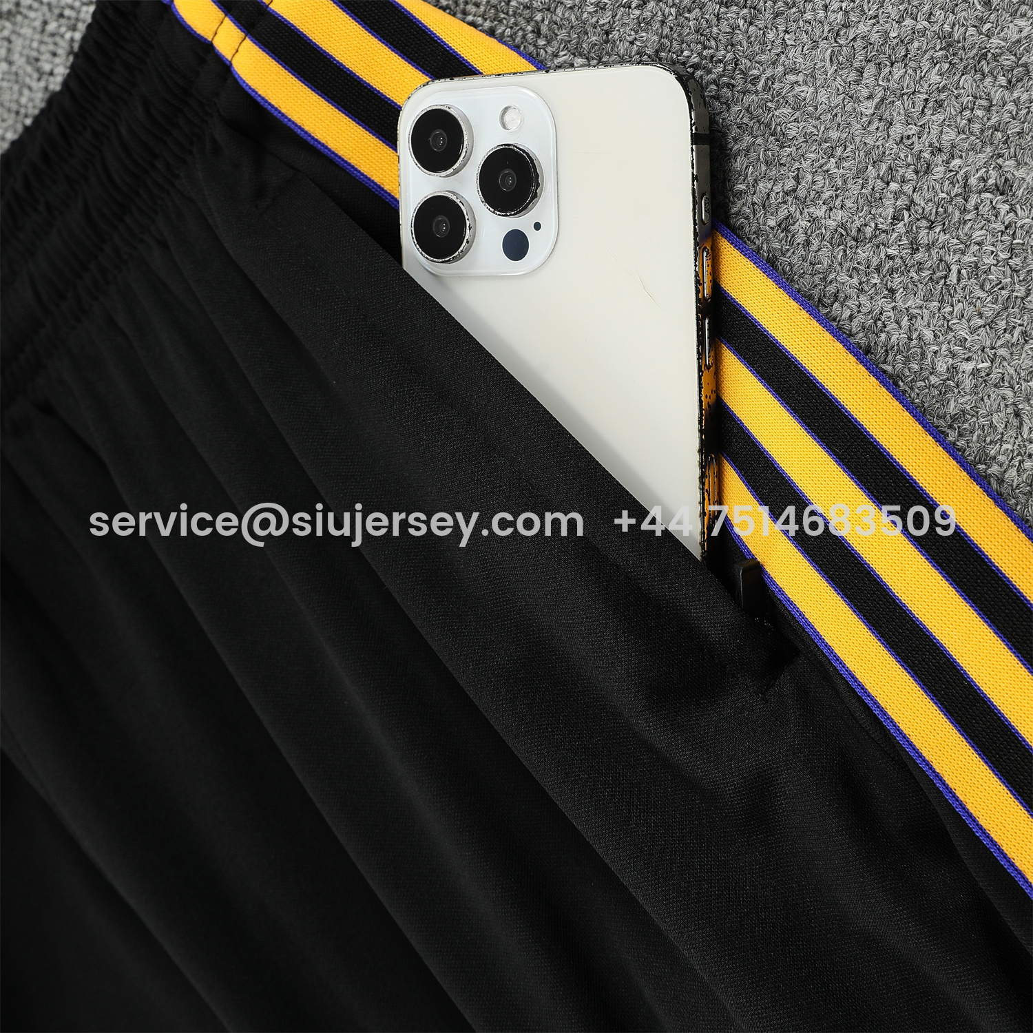 SIUjerseys-Manchester United 25-26 Vest Training Set - Black Top & Black Shorts