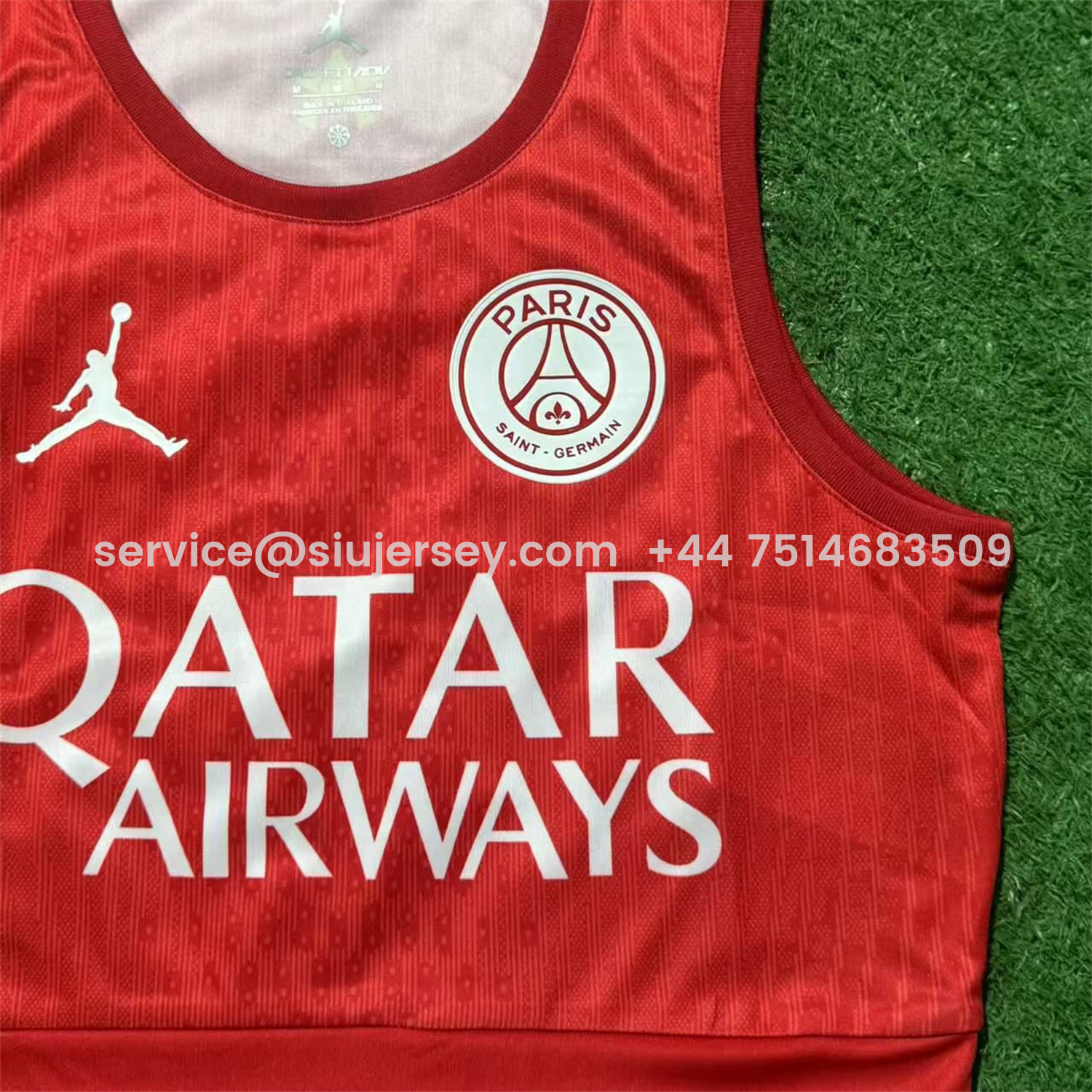 SIUjerseys-Women's Paris Saint-Germain PSG 25-26 Red Yoga Vest