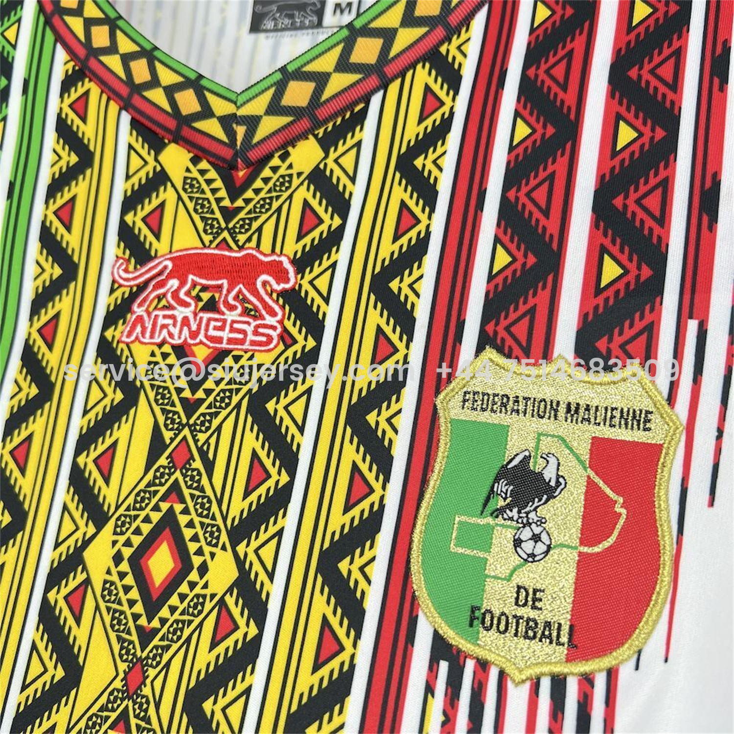 SIUjerseys-Mali 2026 Home White Jersey - Fans Version