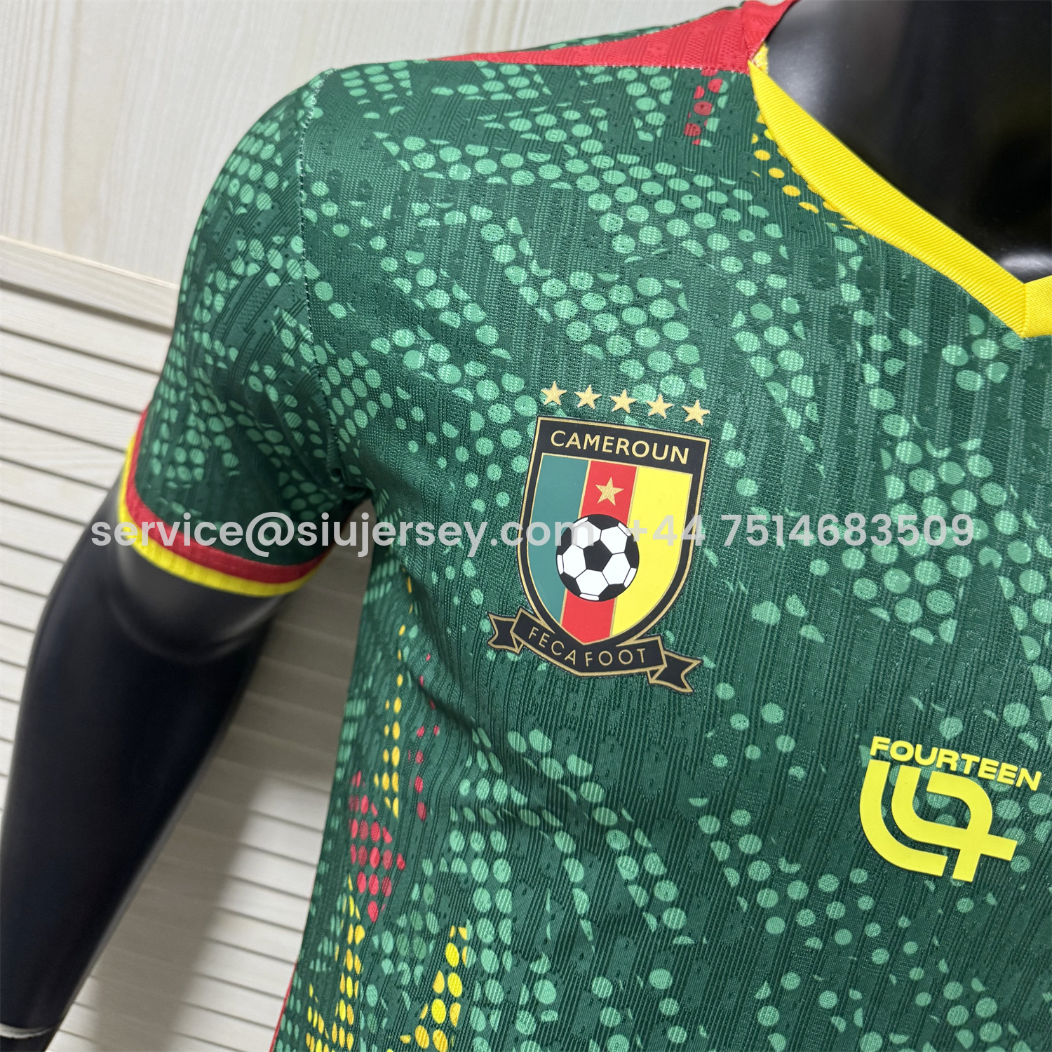 SIUjerseys-Cameroon 2026 Home Green Jersey - Player Version