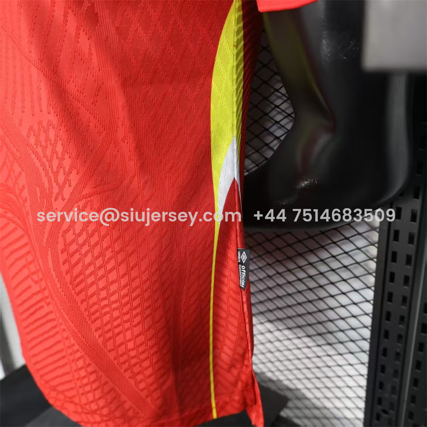 SIUjerseys-Congo 2026 Third Red Jersey - Player Version