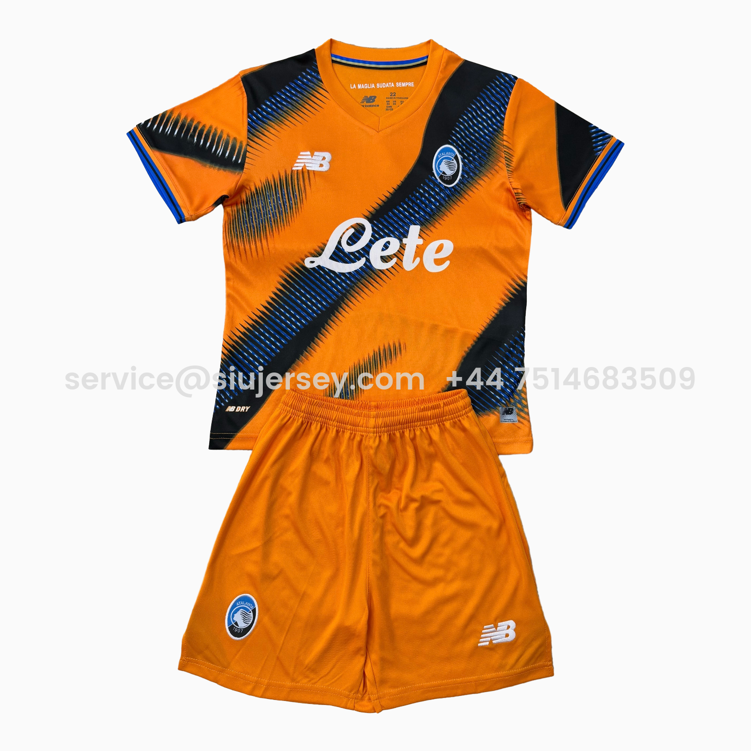 SIUjerseys-Atalanta 25-26 Third Men's Adult Jersey Set - Fans Version