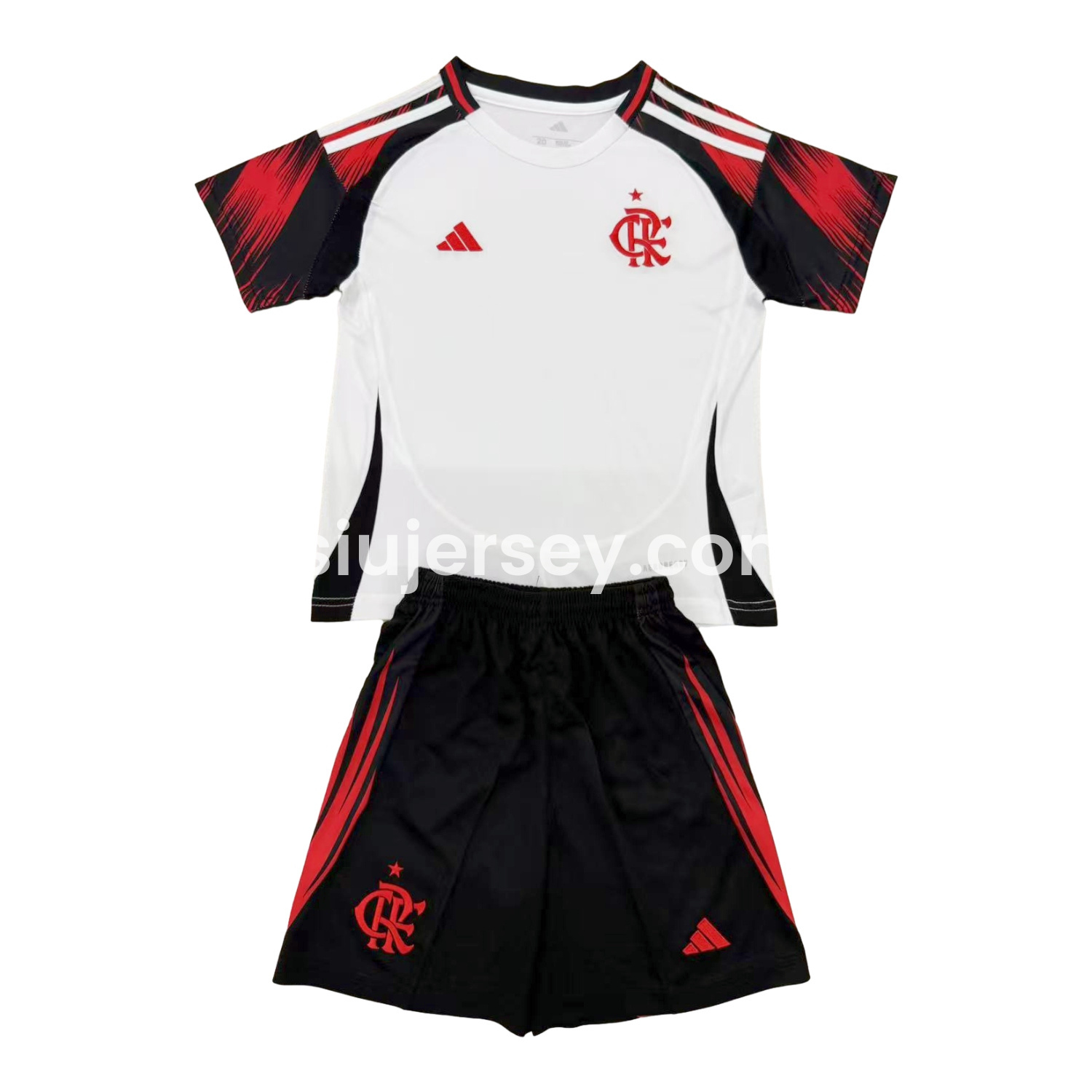 SIUjerseys-Flamengo 25-26 Away Men's Adult Jersey Set - Fans Version