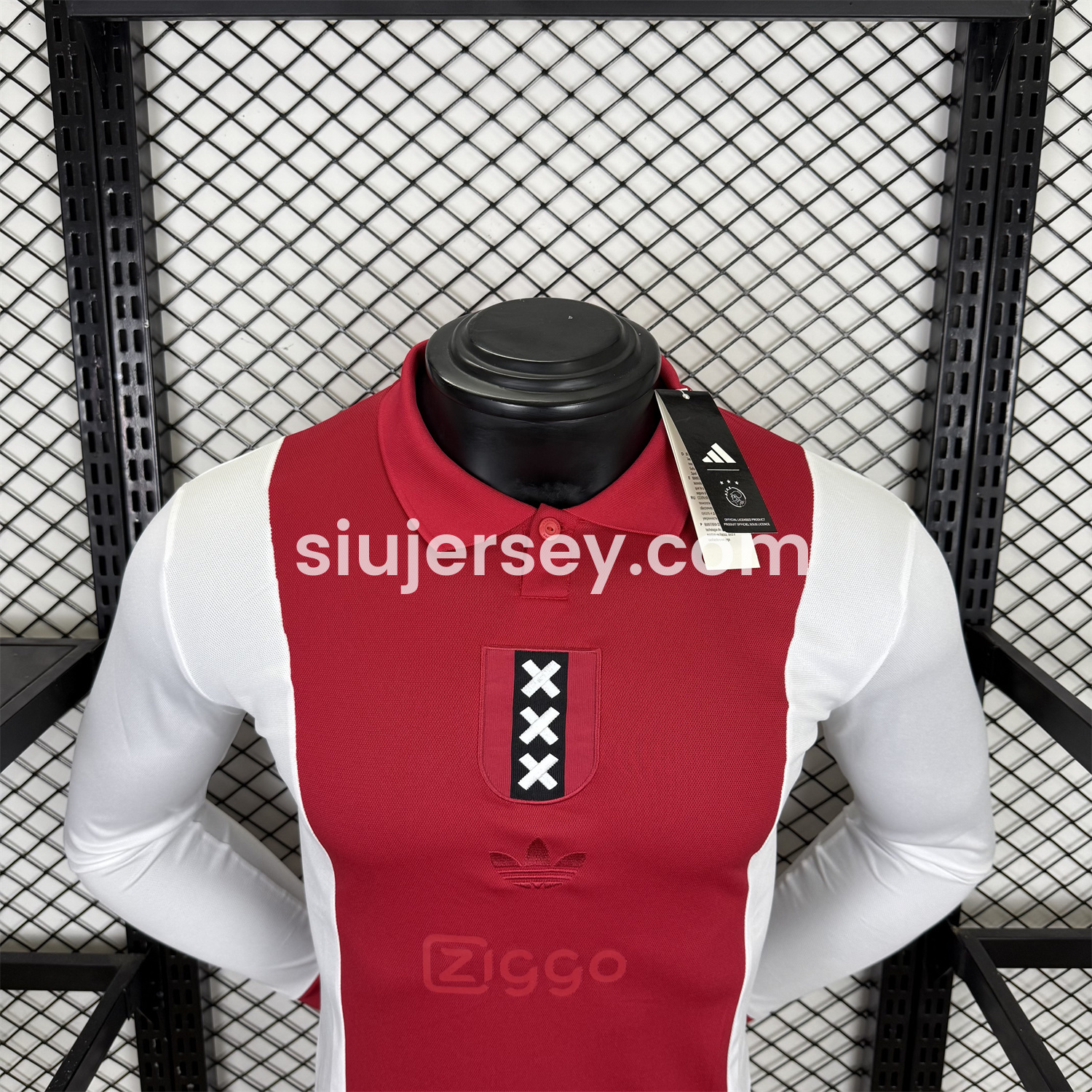 SIUjerseys-Ajax 2025 125-Year Anniversary Long Sleeves Jersey - Player Version