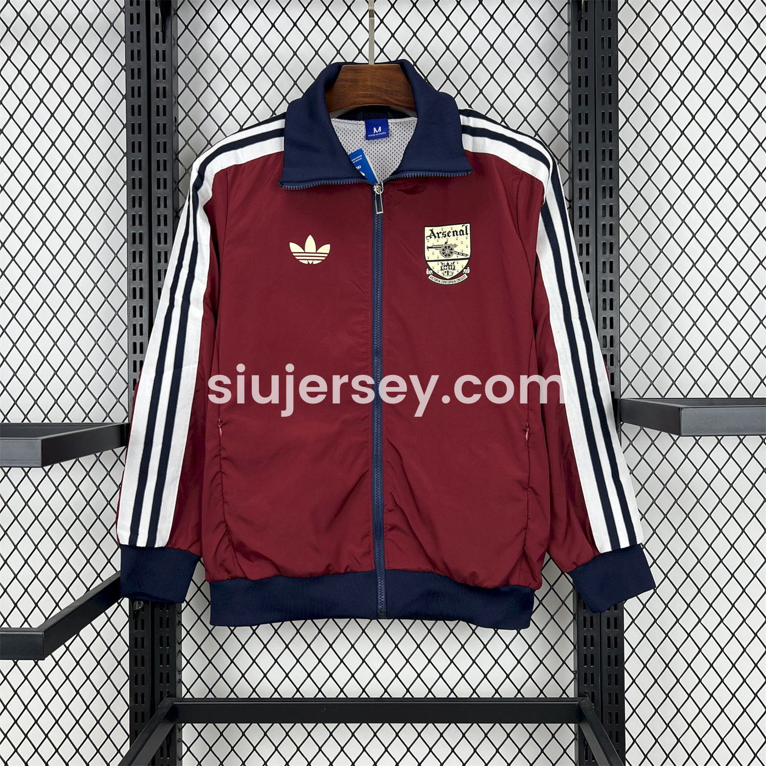 SIUjerseys-Arsenal 24-25 Player Windbreaker - Deep Red