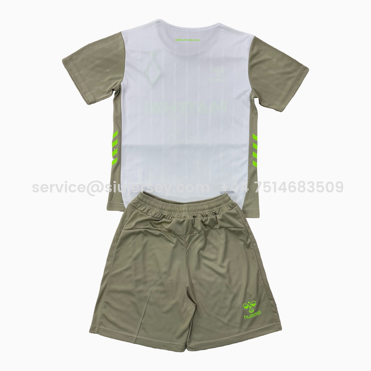 SIUjerseys-Werder Bremen 25-26 Away Men's Adult Jersey Set - Fans Version