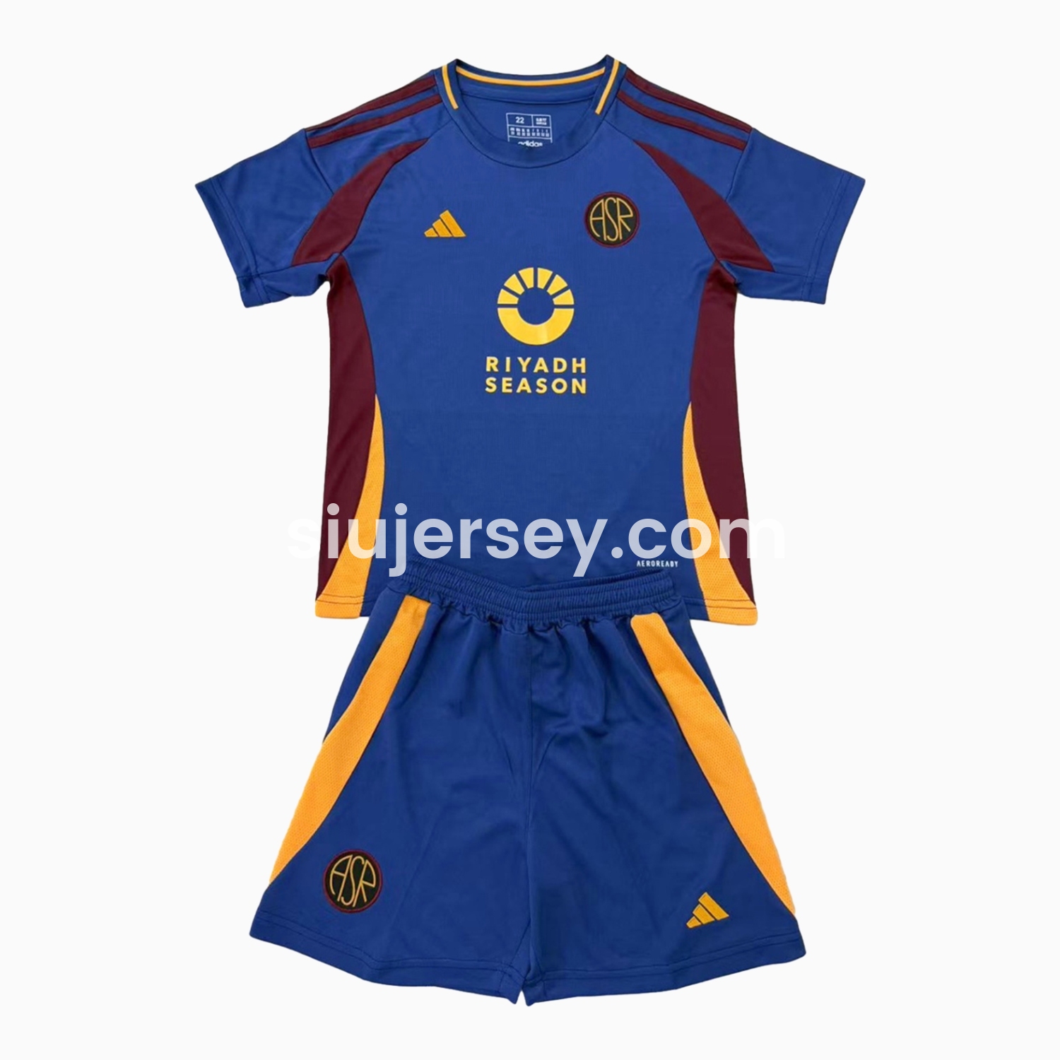 SIUjerseys-AS Roma 24-25 Third Kids Kit