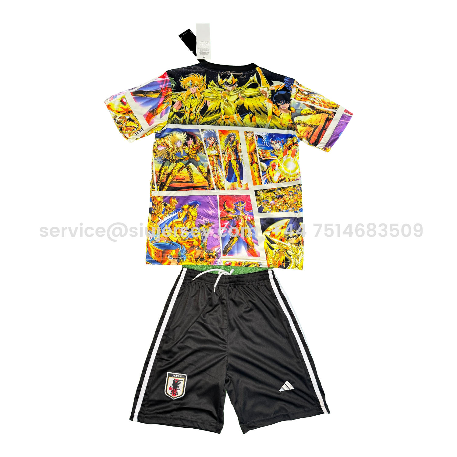 SIUjerseys-Japan 25-26 Saint Seiya Yellow Special Kids Kit