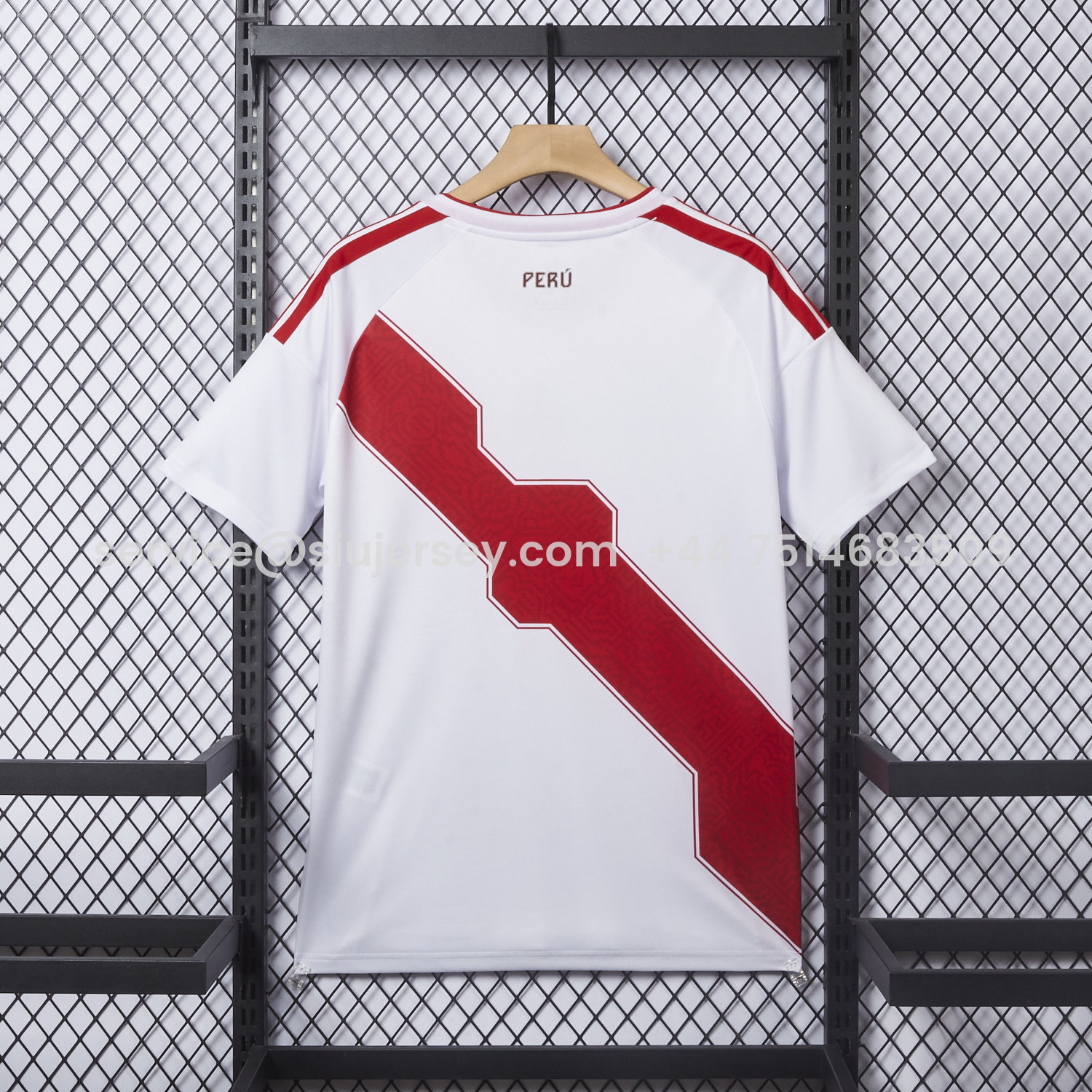 SIUjerseys-Peru 2026 Home Jersey - Fans Version