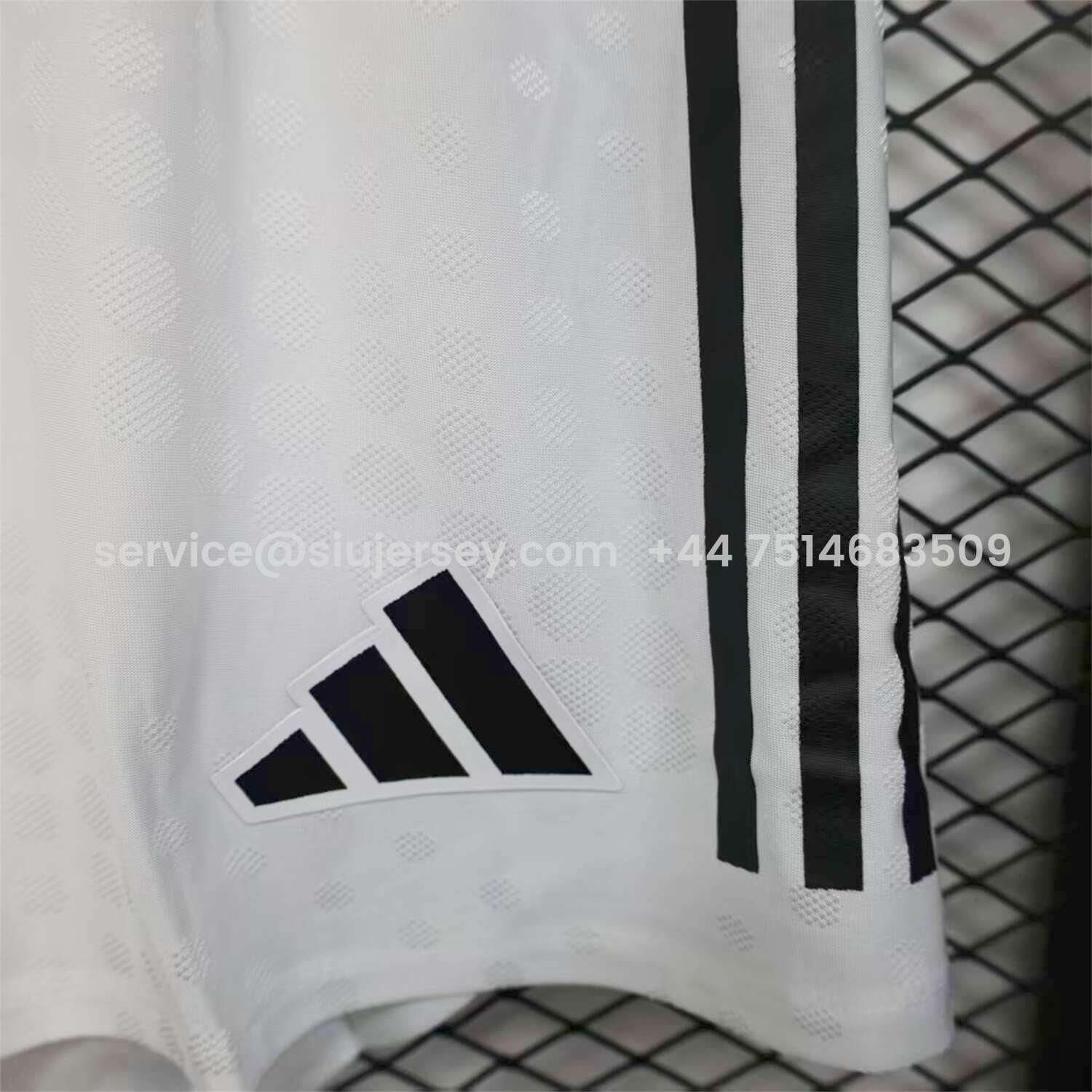 SIUjerseys-Newcastle United 25-26 Home White Shorts - Player Version